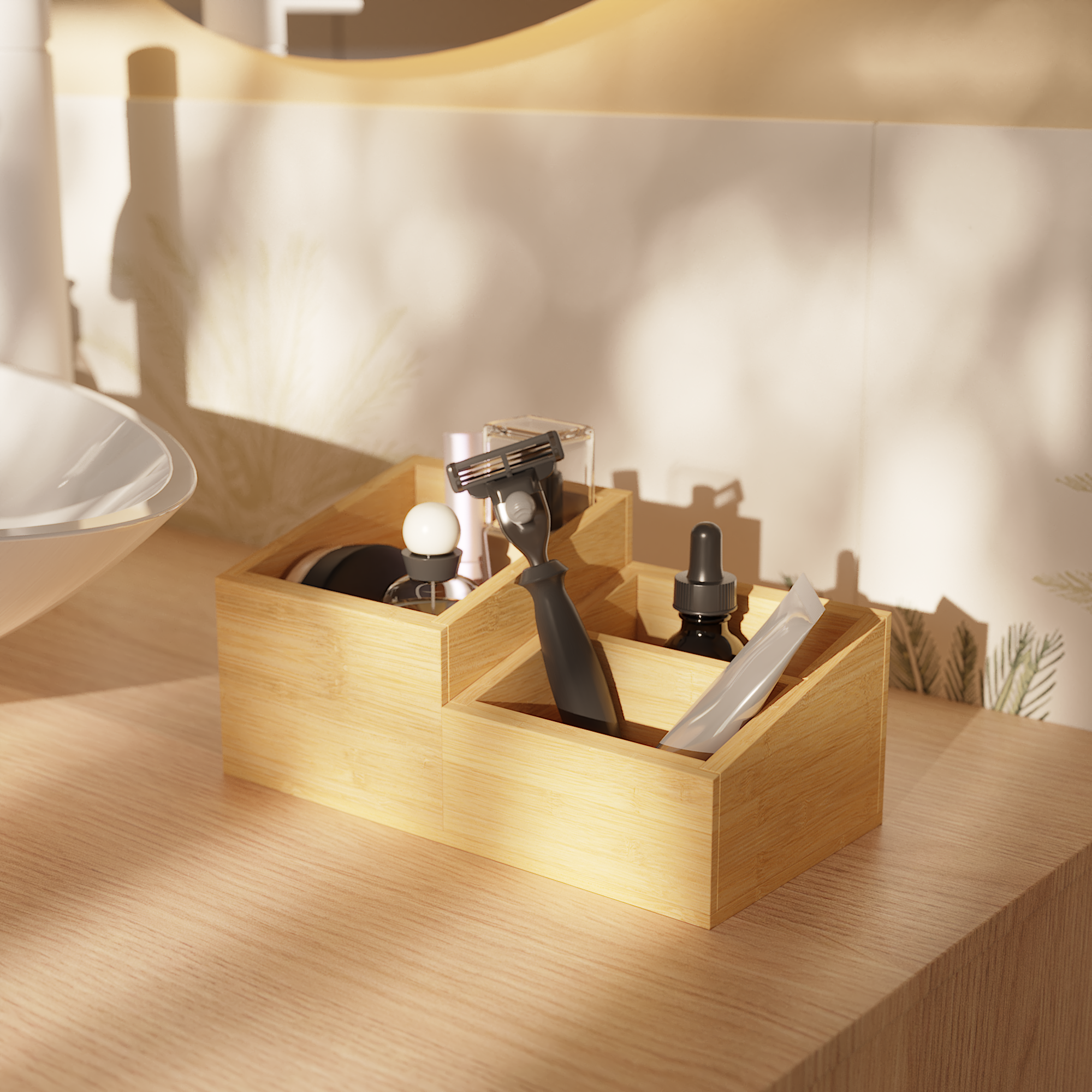 Organiseur marron Naturel SENSEA - 2