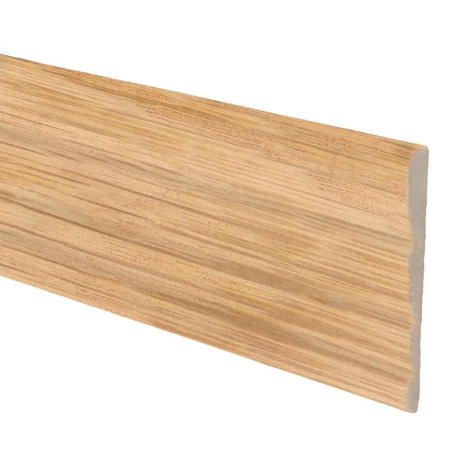 MOLDURA DM RECHAPADA MOLDURADA ROBLE 2200 X 70 X 10 MM