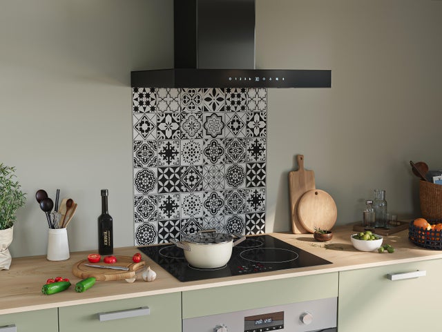 Dosseret De Cuisine En Verre Trempé, Motif Colibri, Pour Derrière La Cuisinière