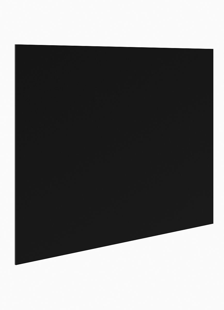 Fond de hotte Noir brillant L.90 x H.70 cm, Ep.4 mm - 2