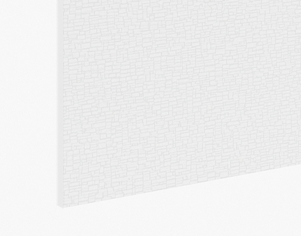 Fond de hotte Blanc Serpent L.60 x H.45 cm, Ep.4 mm - 2