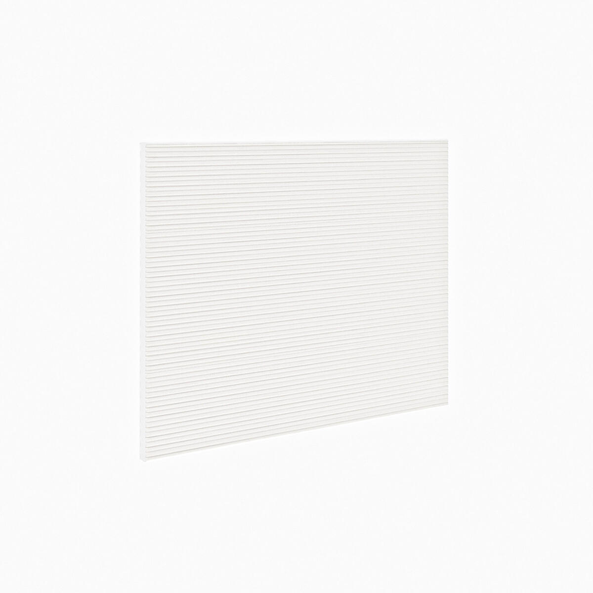 Fond de hotte Blanc Vague L.60 x H.45 cm, Ep.4 mm - 2