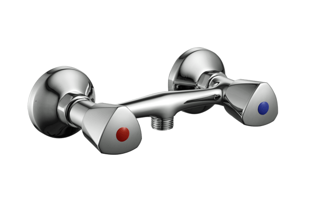 Mélangeur (2 poignées) douche chromé Nerea chrome