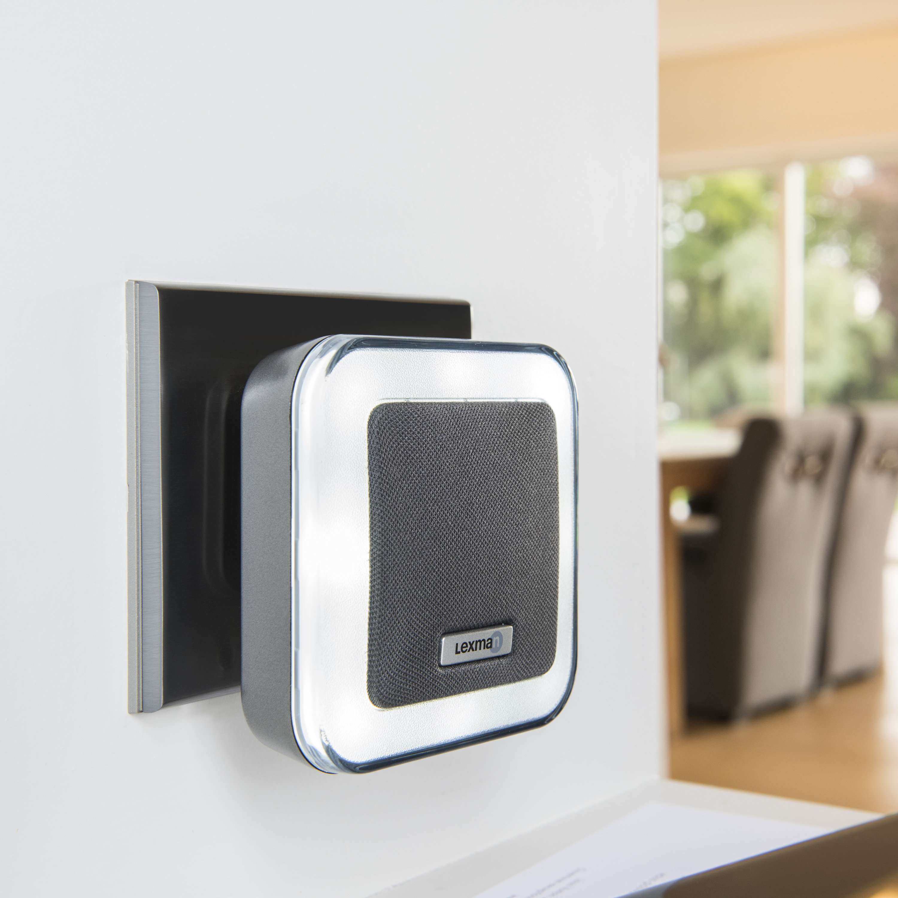 Carillon sans fil D13 LEXMAN, gris / argent - 4