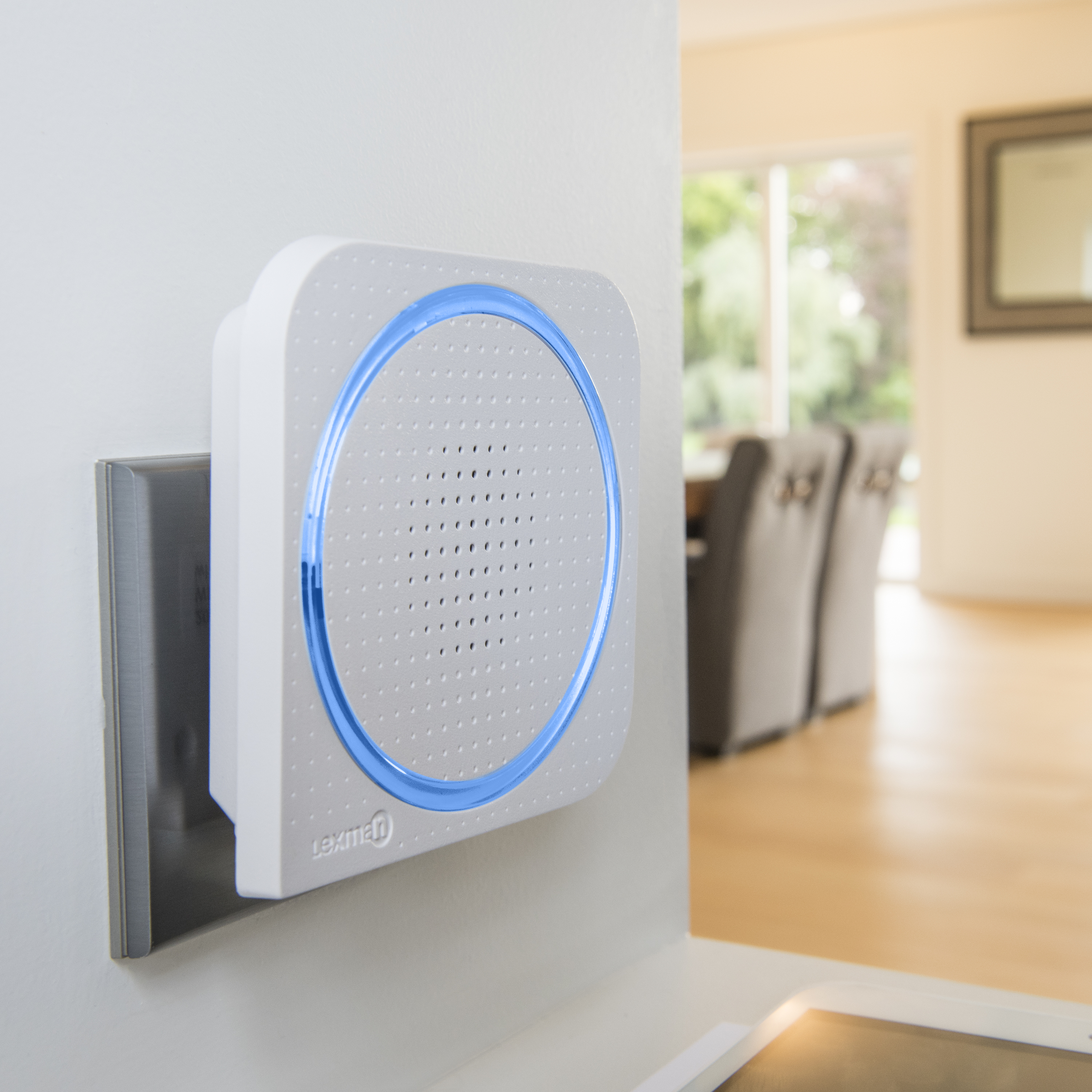 Carillon sans fil D09 LEXMAN, blanc - 3