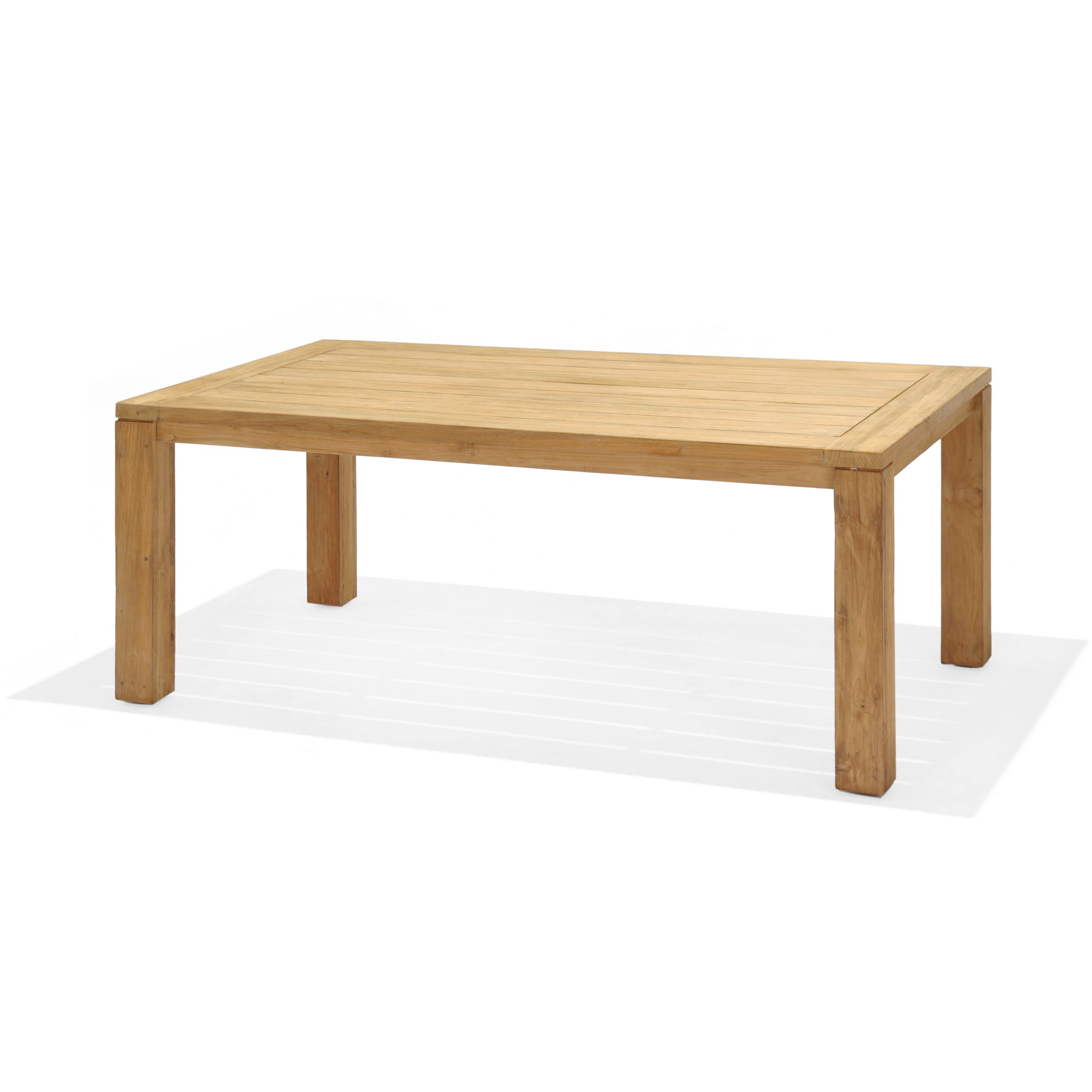 Conjunto de jardín de madera de teca y aluminio Jambi Portals de 6 plazas plazas
 - 6