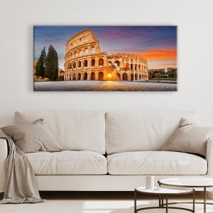 Tela stampata ambra in metallo 50x70cm - Atmosphera créateur d'intérieur