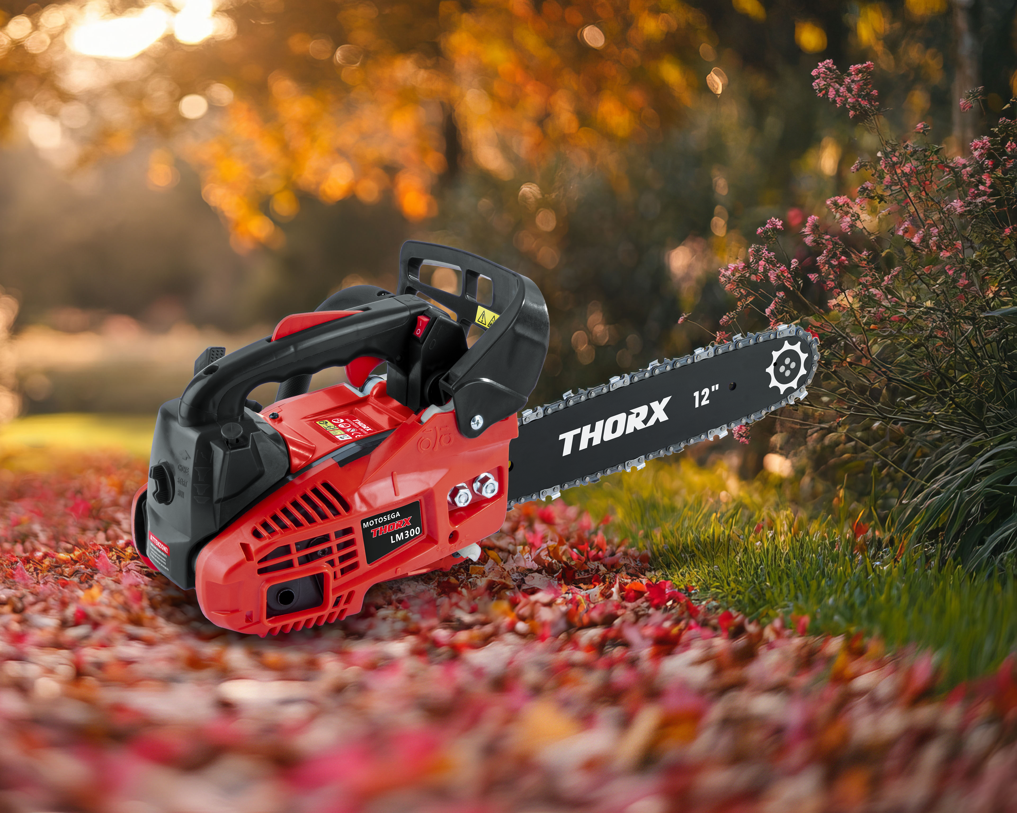 Motosega a scoppio LM300, 25.4 cc barra da 30 cm - 2