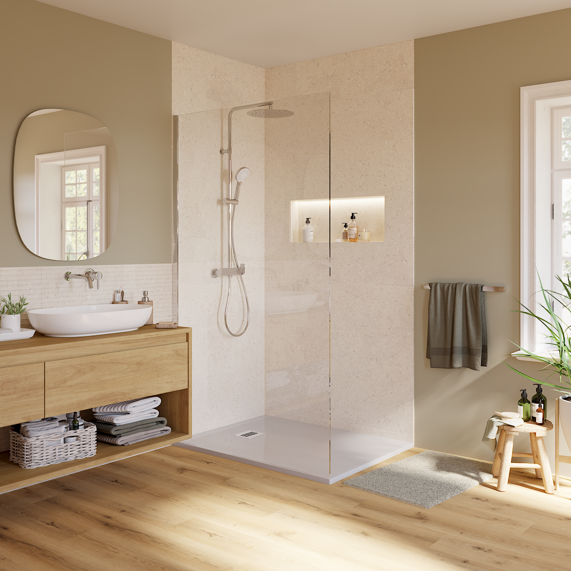 SPC effetto legno marrone Sp 5.5 mm con sottopavimento integrato ARTENS Glentana2 1.54 m² - 7