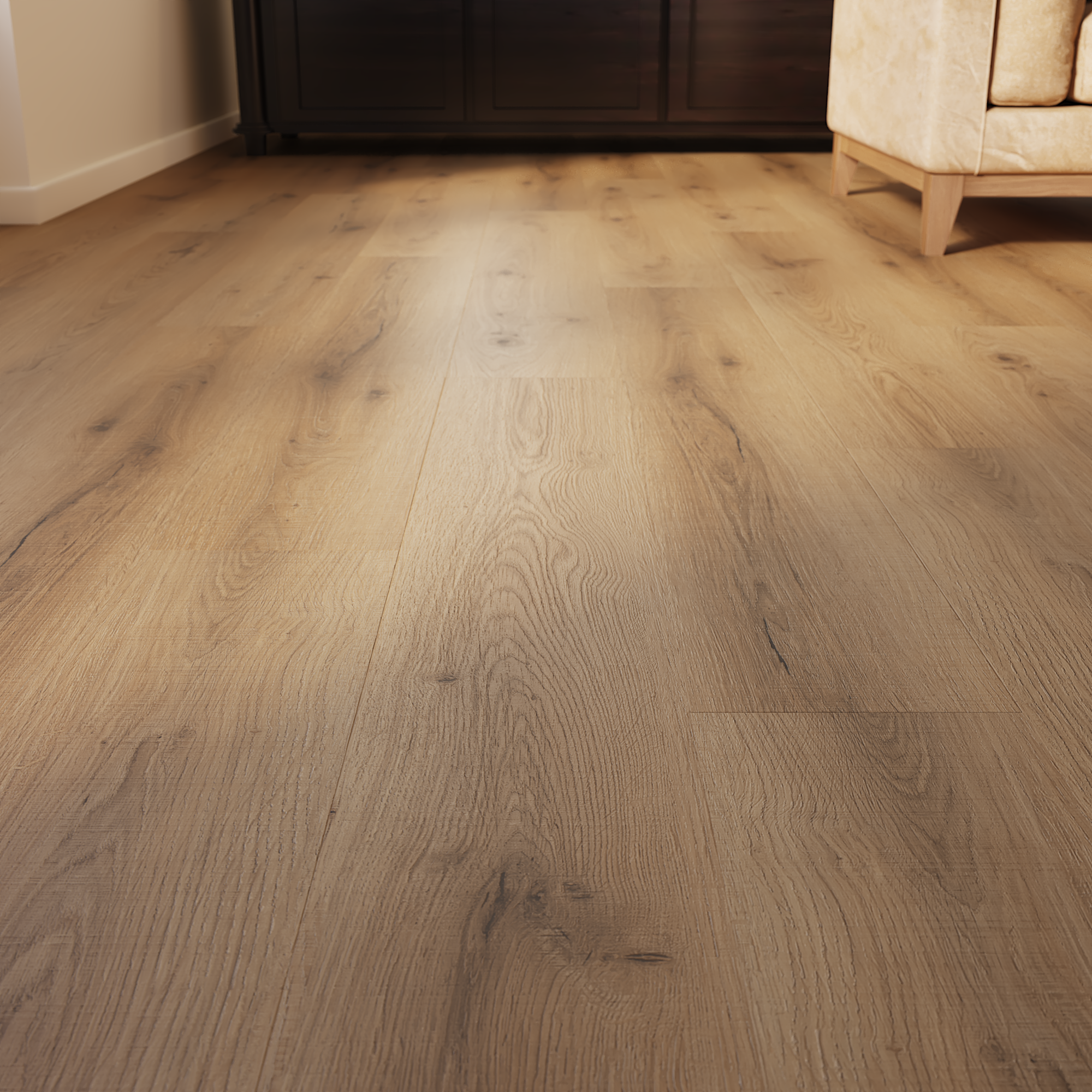 SPC effetto legno marrone Sp 5.5 mm con sottopavimento integrato ARTENS Glentana2 1.54 m² - 13