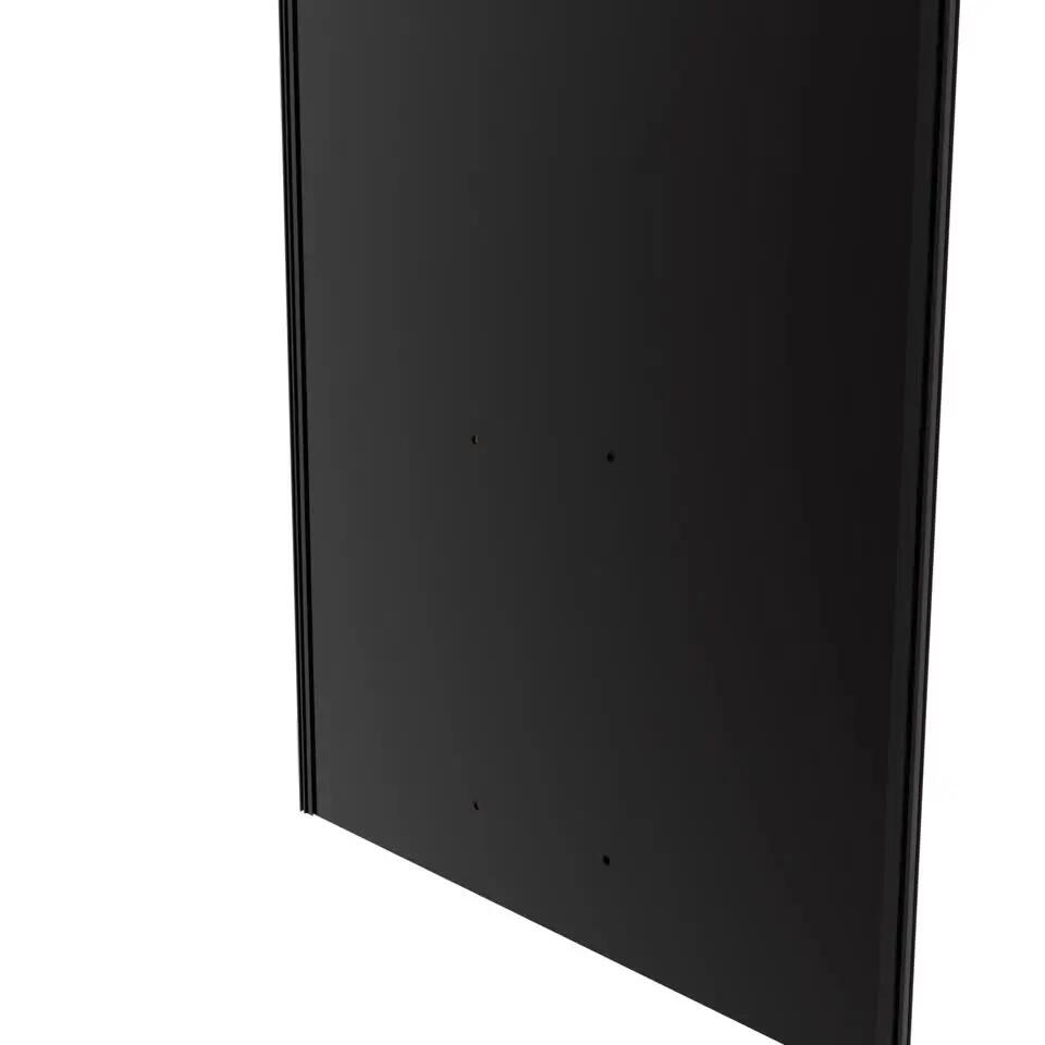 Kabina z hydromasażem WOOD 100x80x225 cm czarny mat SAVANA - 2