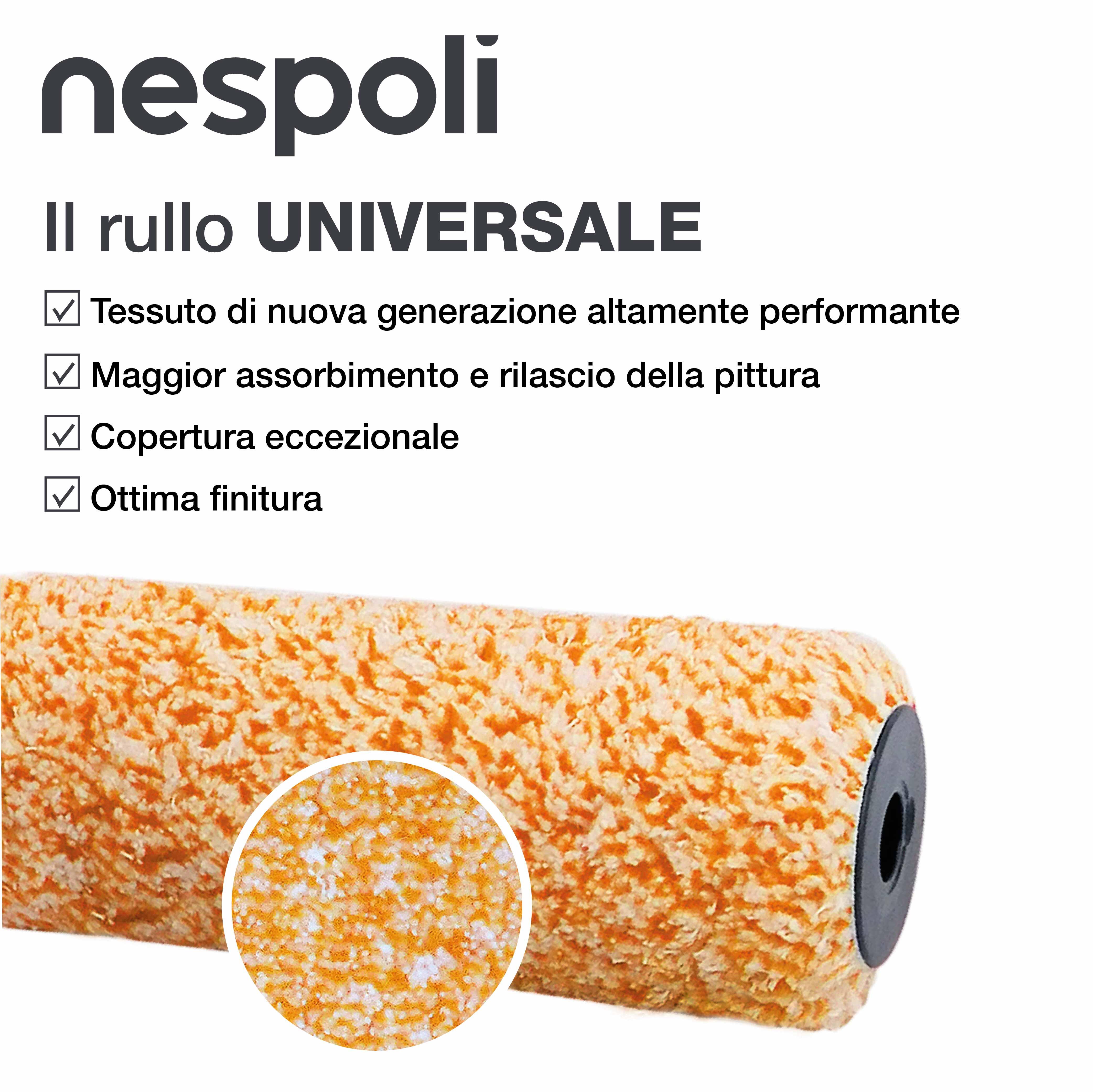 Rullo per dipingere una superficie liscia Termobeta NESPOLI 220 mm - 5