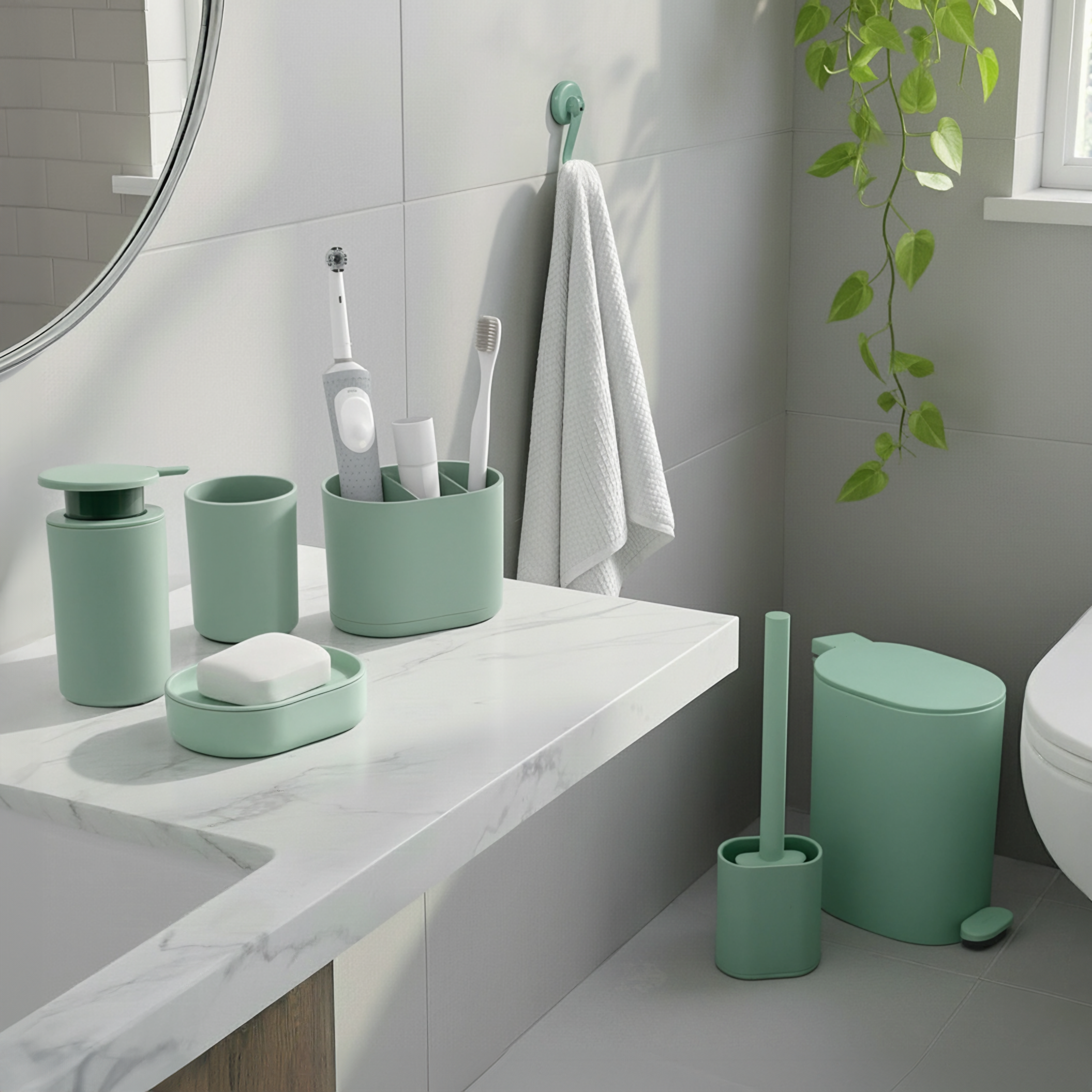 Dispensador  Easy verde mate - 6