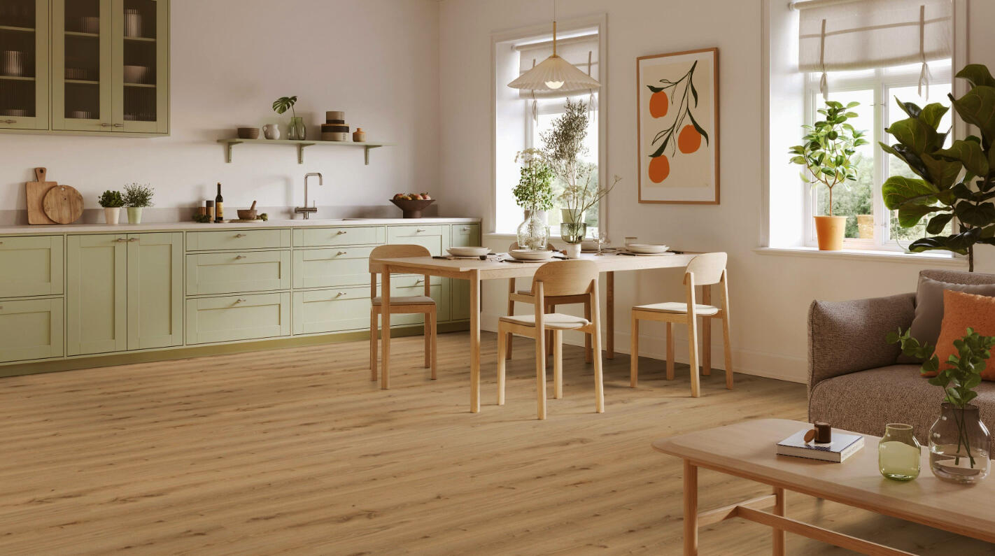 Pavimento vinílico SPC click flutuante Primary intenso extremo Tarkett 5 mm com base NAT375 - 7