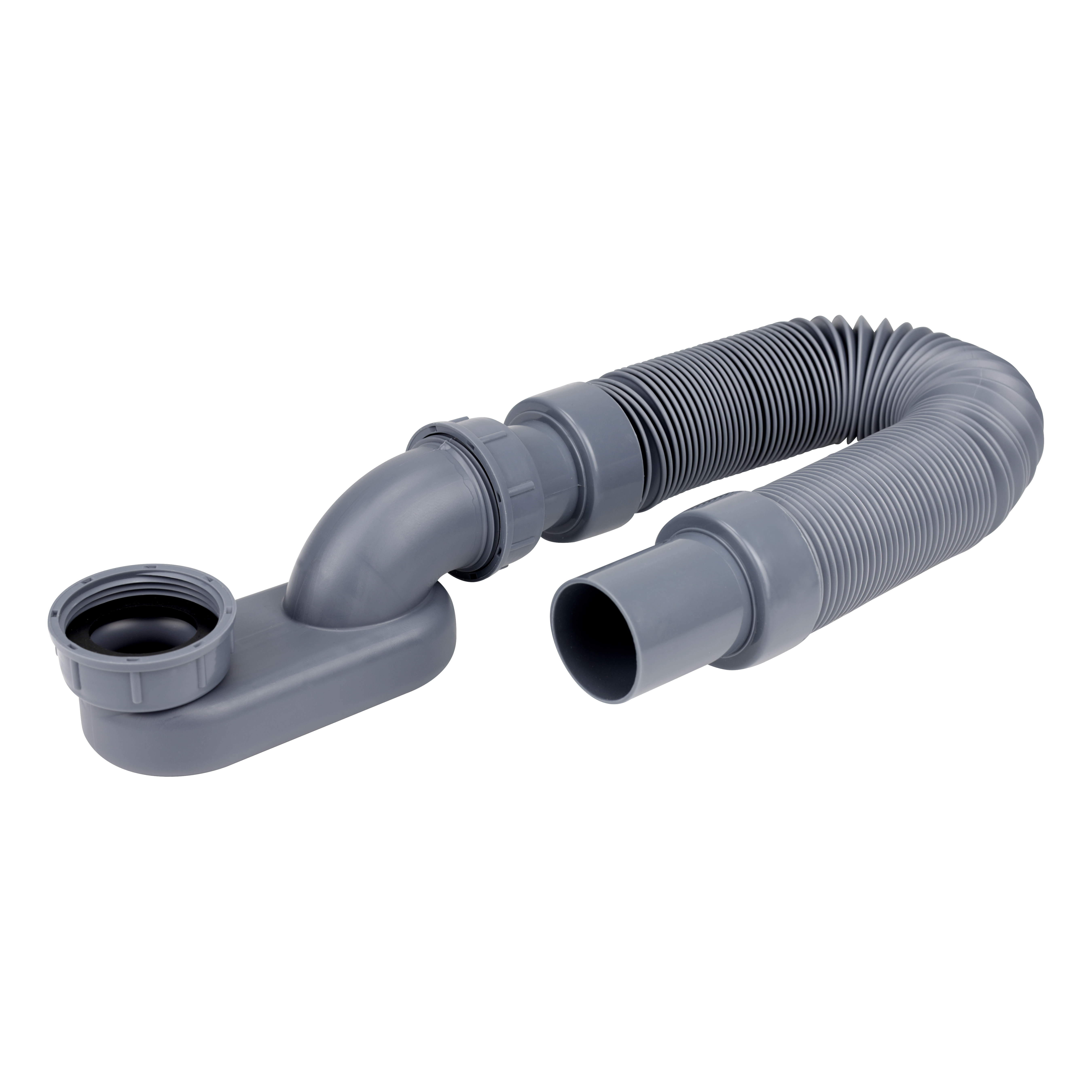Syfon do wanny lub brodzika 50 mm KLIK-KLAK grafit INSTADRAIN - 3