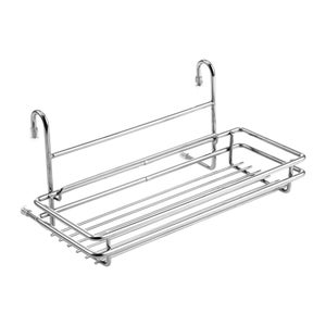 100PZ GANCI ADESIVI IN PLASTICA BIANCHI 1 POSTO - mm.30x40h