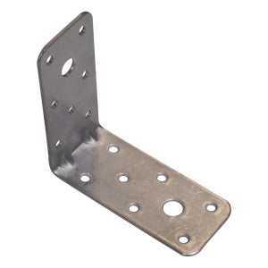 Piastre Angolari Nichelate 1-1/2 X 3/8 &ndash; Confezione Da 10 Per Riparazioni Telaio E Staffe H15L