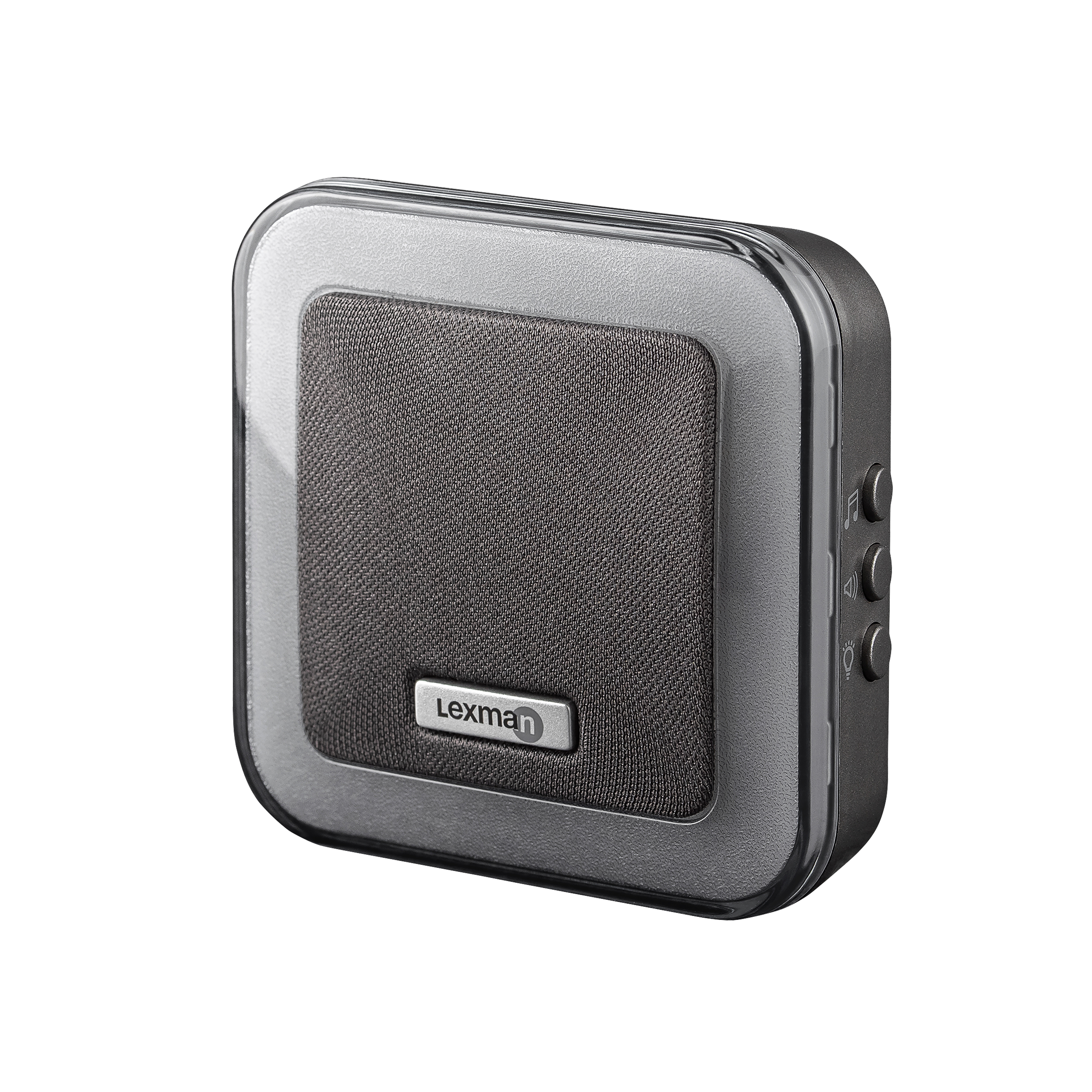 Sonnette sans fil sans pile LEXMAN enfichable et flash D06, argent - 8