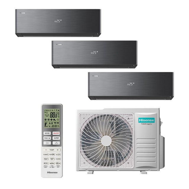 Condizionatore trial HISENSE 9000 12000 12000 BTU inverter WIFI A++/A++ serie Trial Energy Pro