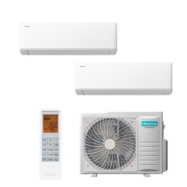 Condizionatore dual HISENSE 12000 12000 BTU inverter WIFI A++/A+ serie Uni Air