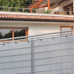 Canna In PVC Per Giardino, Recinzione Frangivento Per Balcone, Balcone O Terrazzo Bifacciale Recinzione Oscurante Bambu 100 X 1000 Cm 90939043