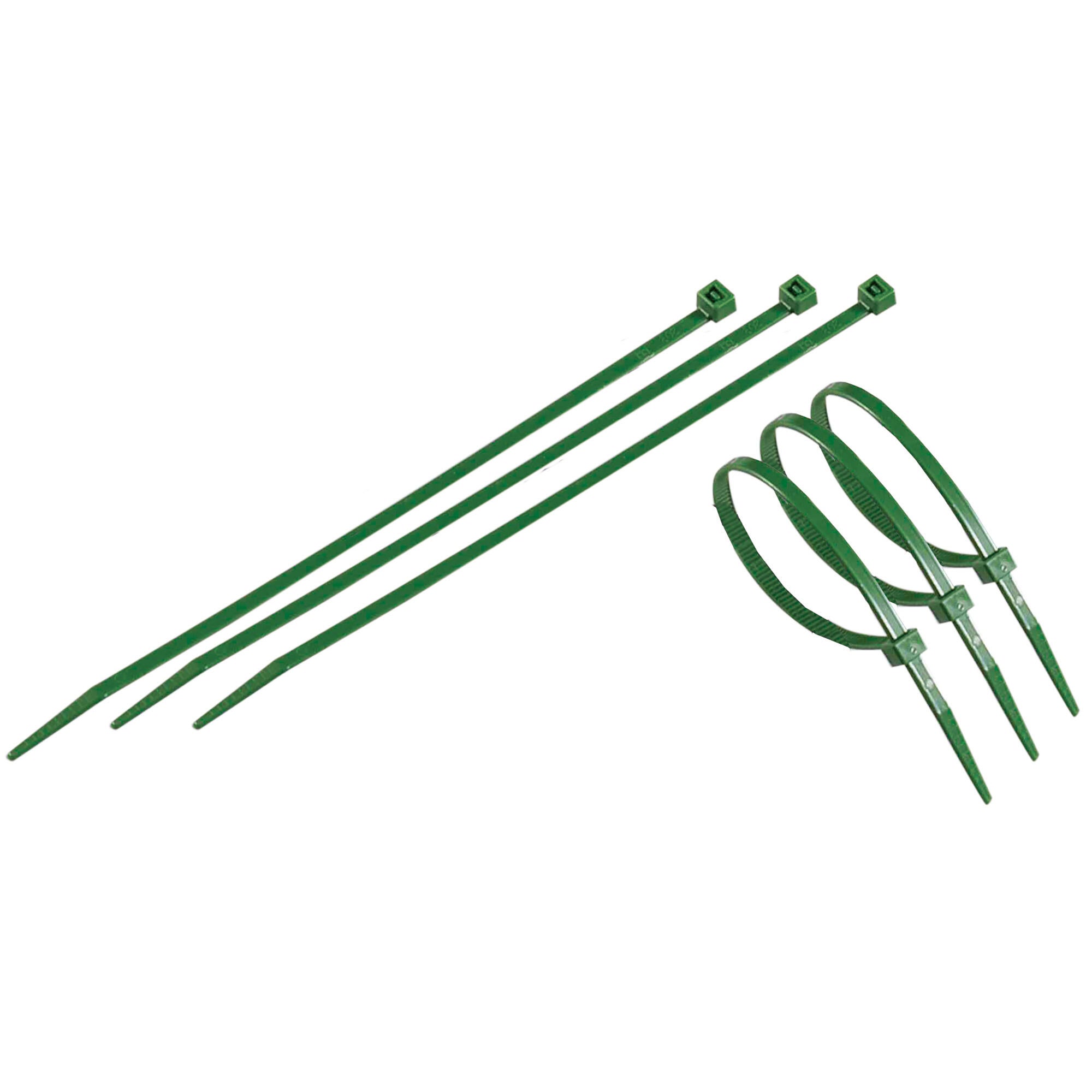 Elemento di fissaggio per occultamento FIX-TIE verde 50 pezzi - 2