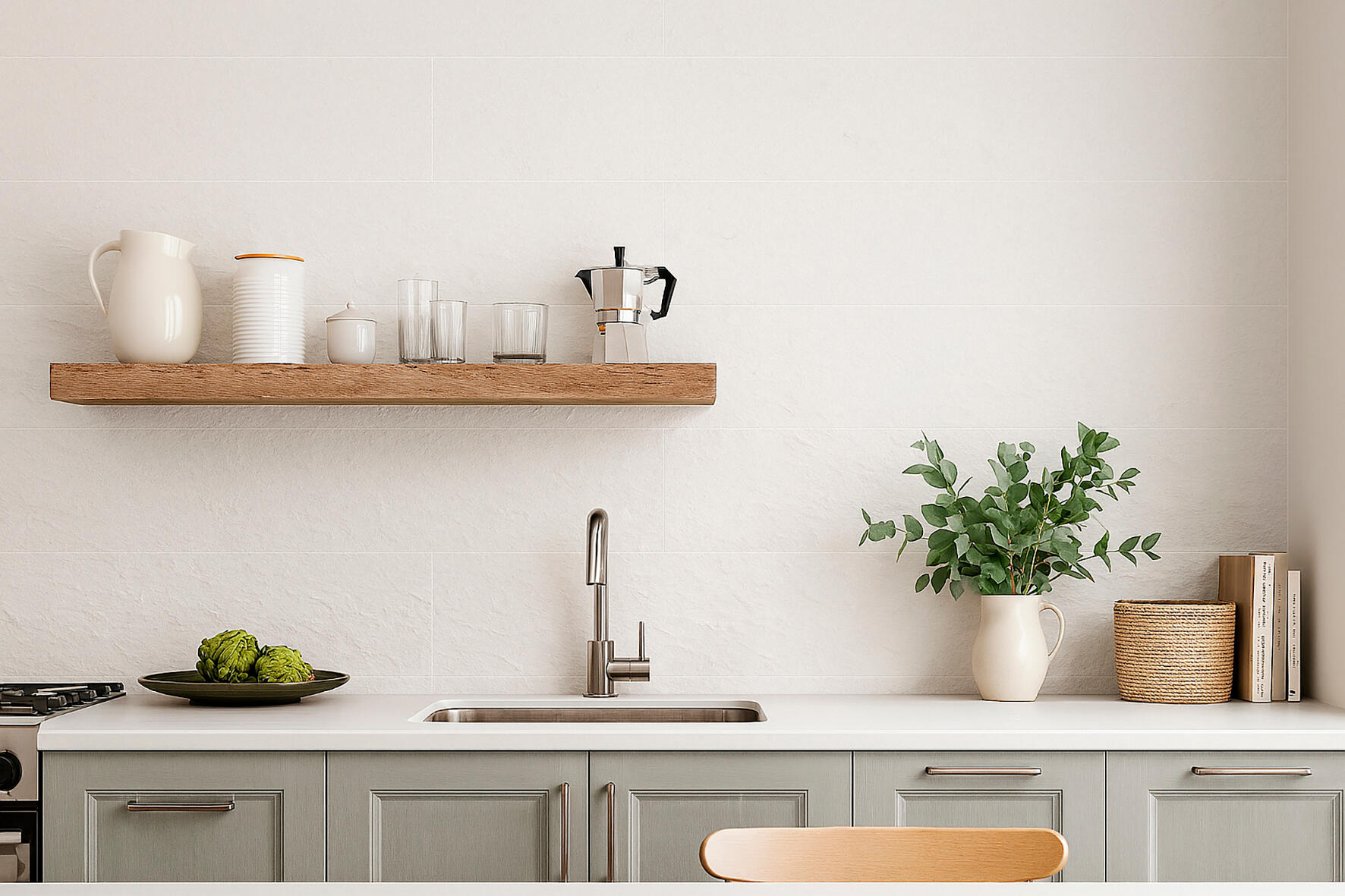 AZULEJO PASTA BLANCA 30X90CM ANDORRA BLANCO - 2