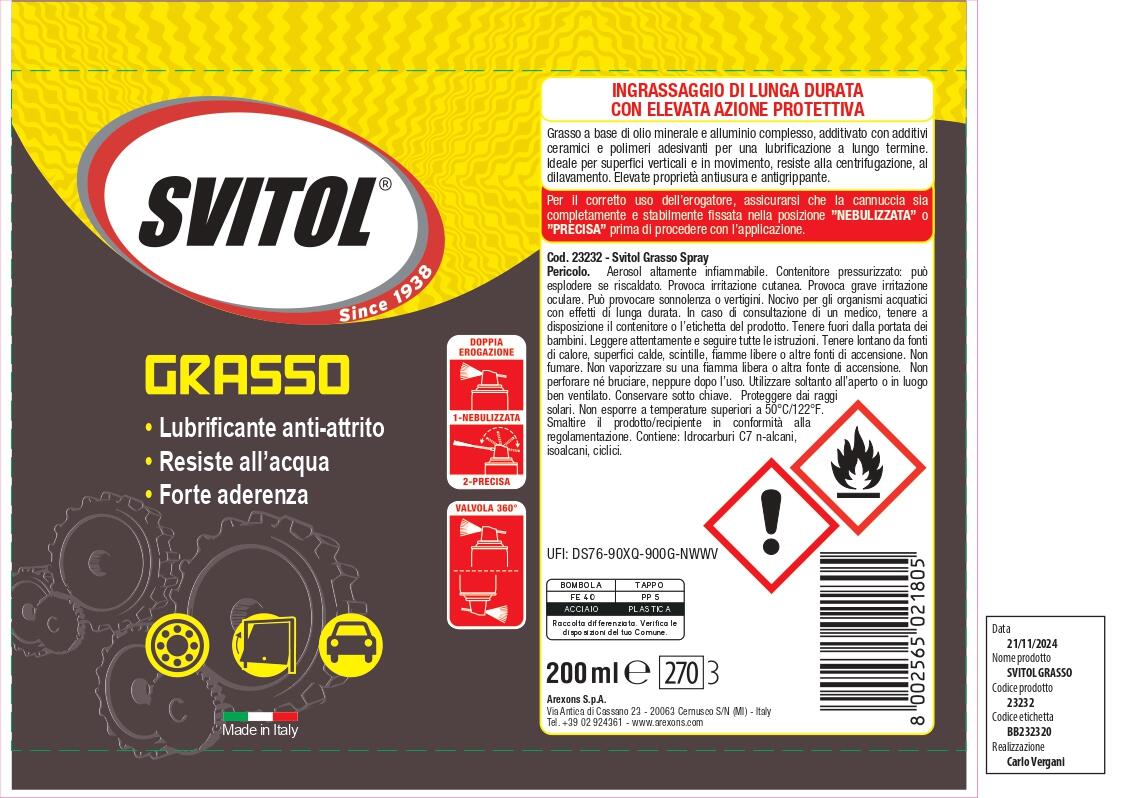 Grasso SVITOL GRASSO ML 200 spray 200 ml - 2