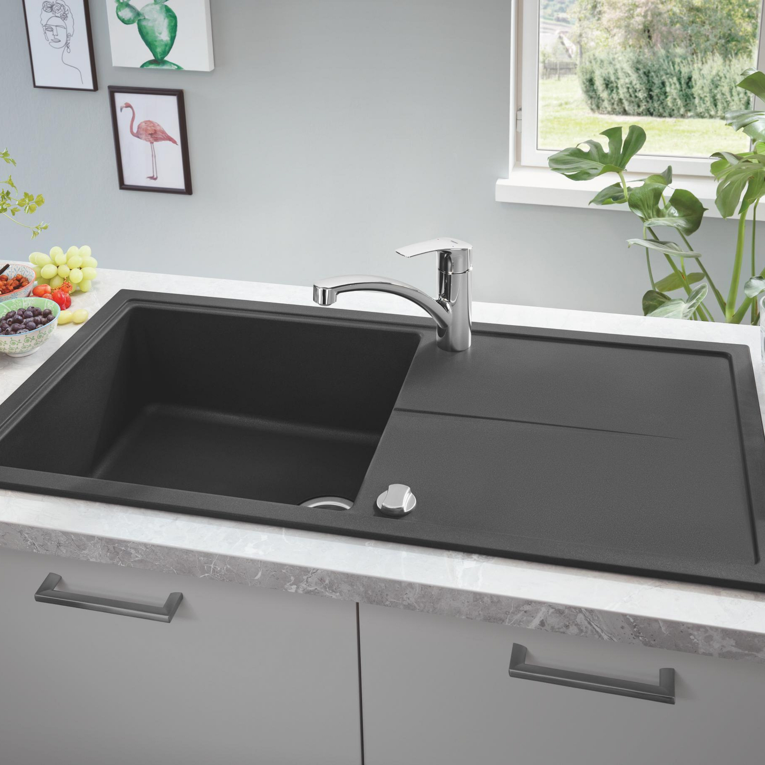 Bateria kuchenna Via chrom Grohe - 2