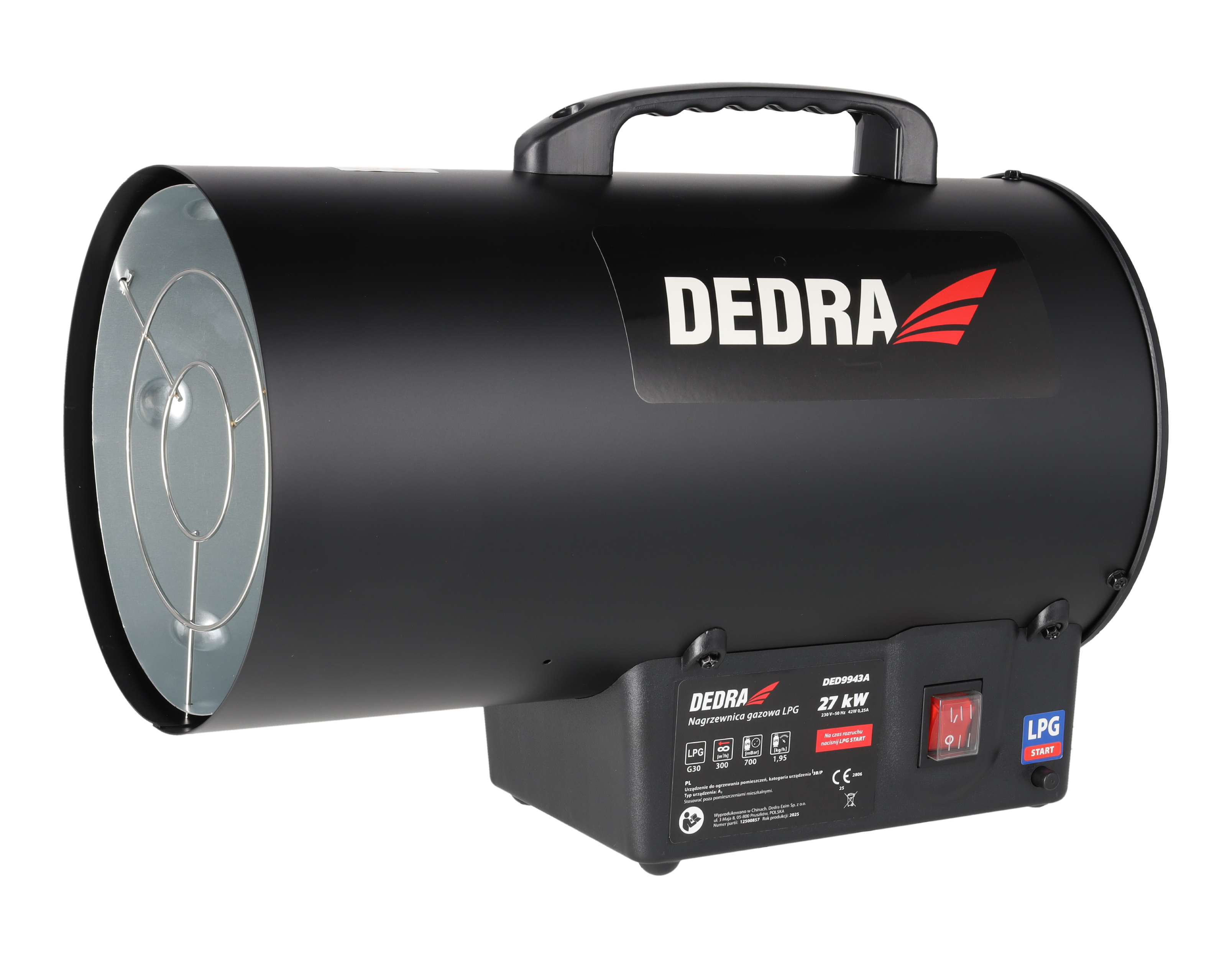 Nagrzewnica gazowa DED9943A 27 kW DEDRA