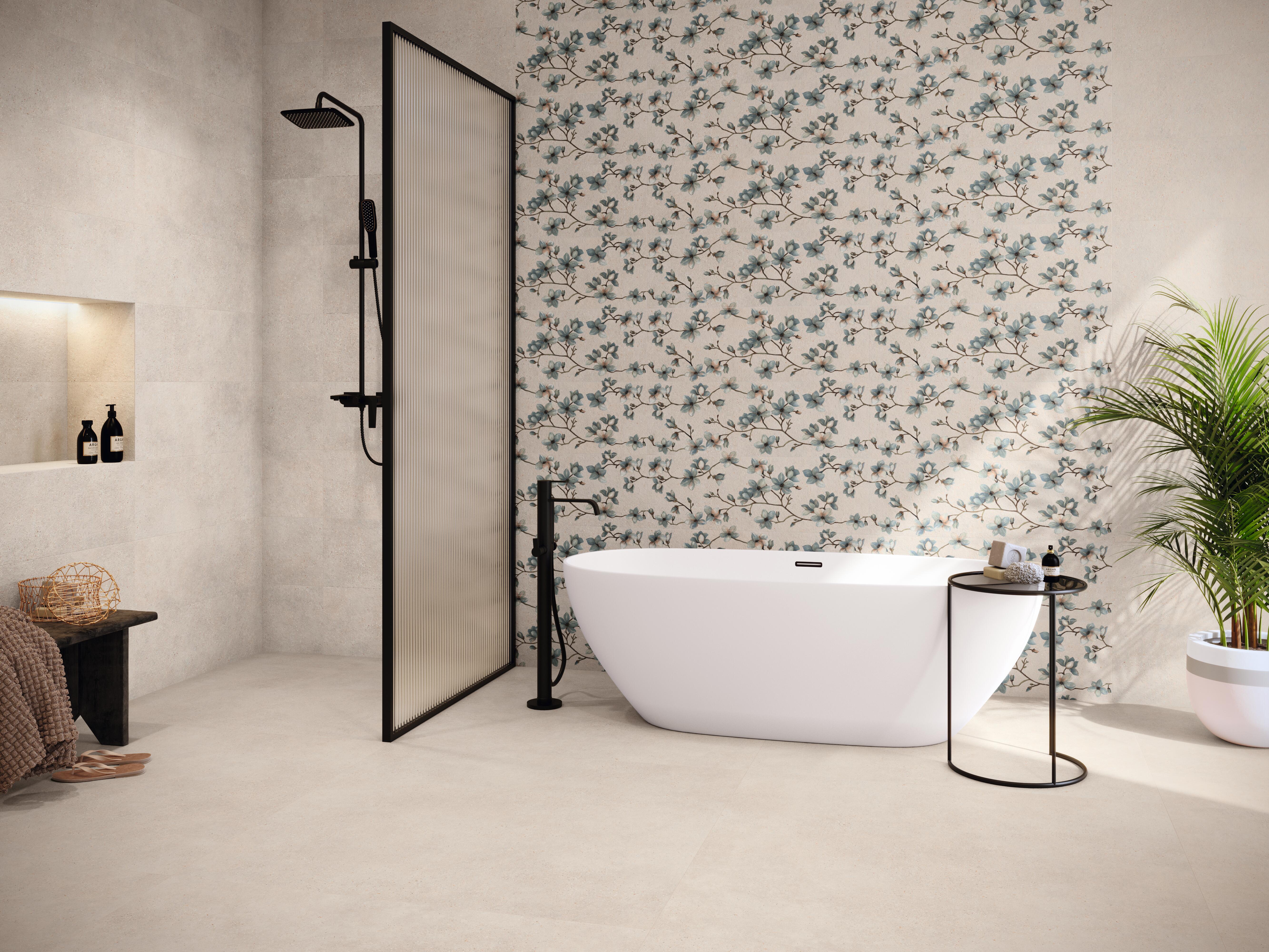 AZULEJO PASTA BLANCA 30X90CM KORU DECOR BLANCO - 3