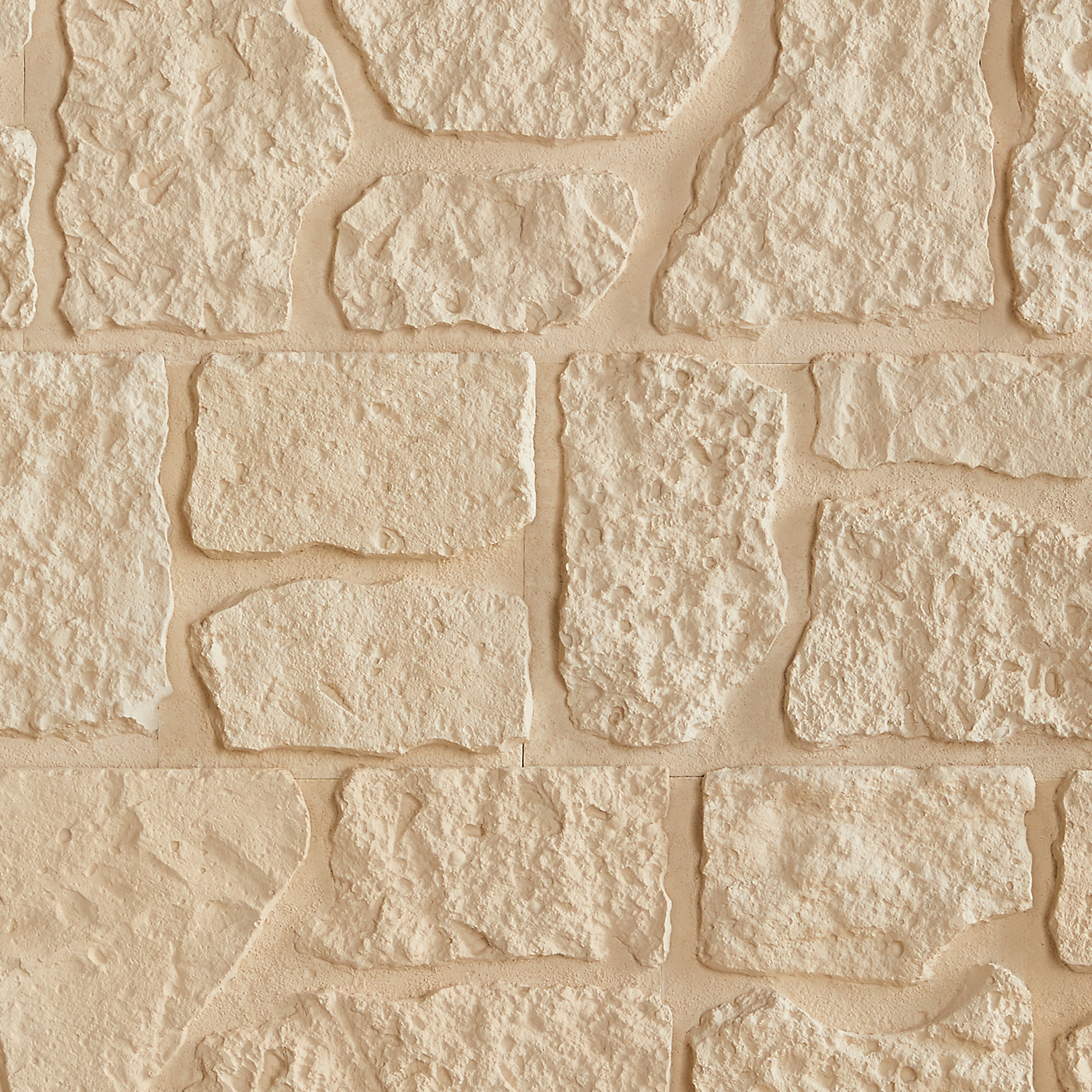 Plaquette de parement plâtre effet roche Cloud intérieur - 6