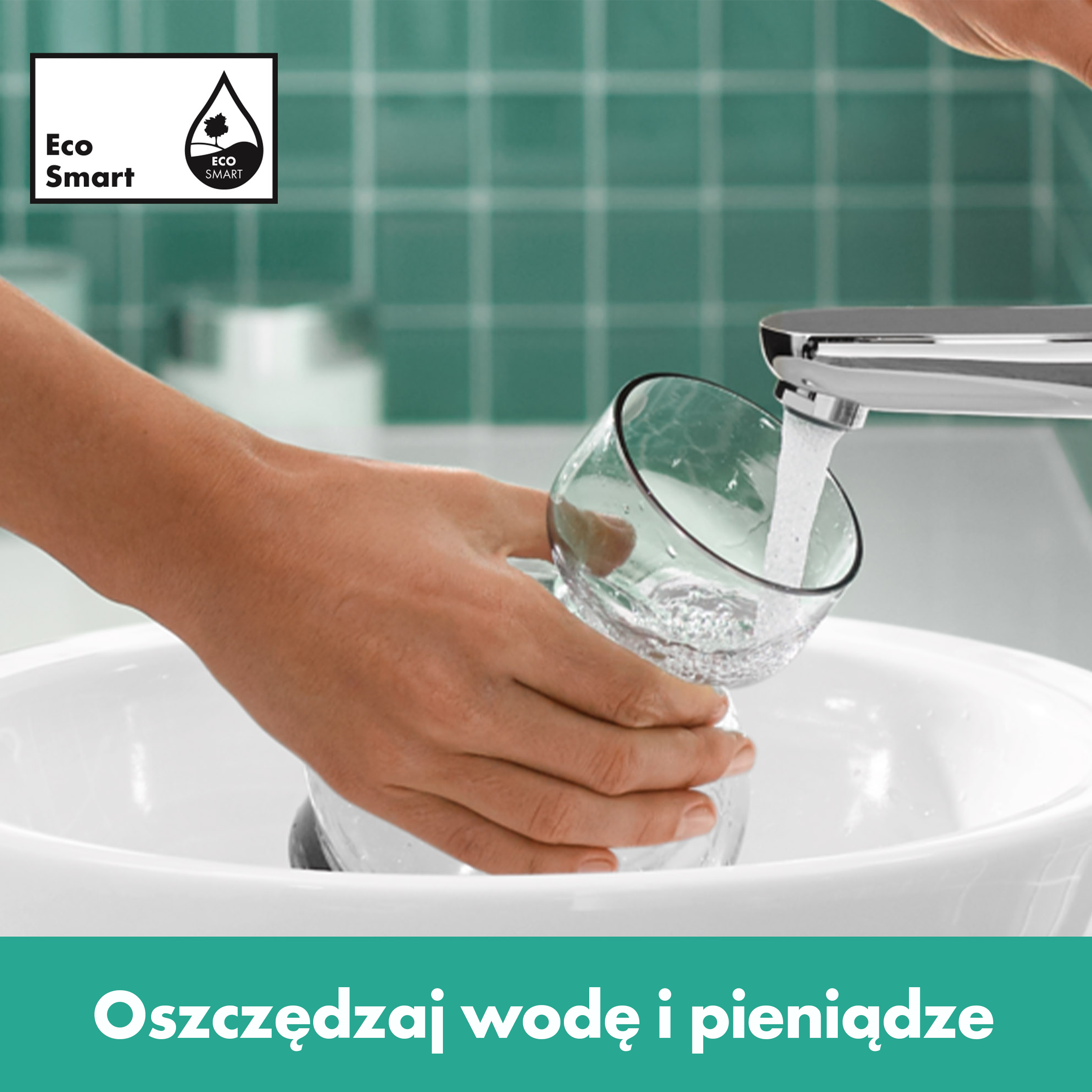 Bateria umywalkowa chrom 16.4 cm Logis E Hansgrohe - 10