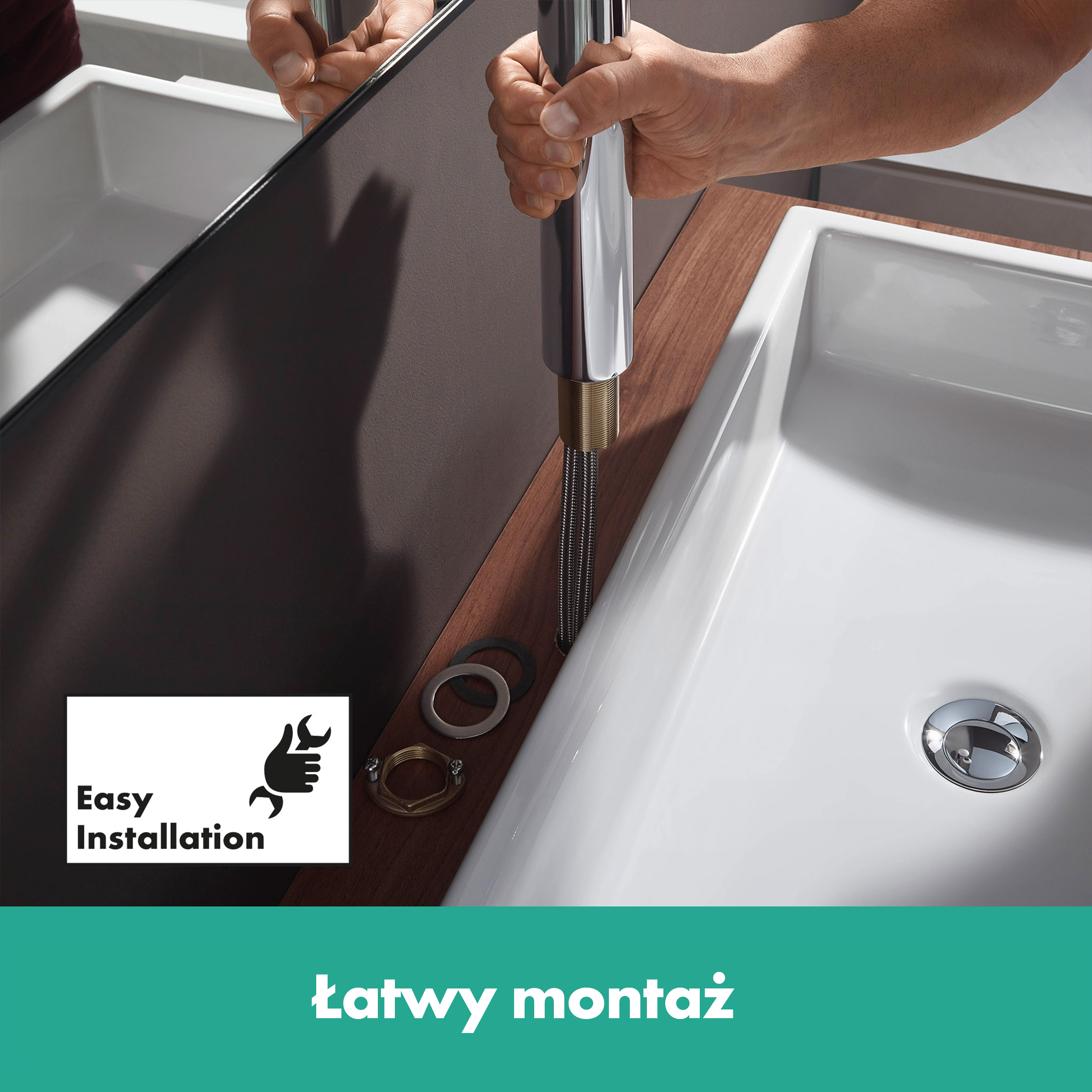 Bateria umywalkowa Logis E Hansgrohe - 11