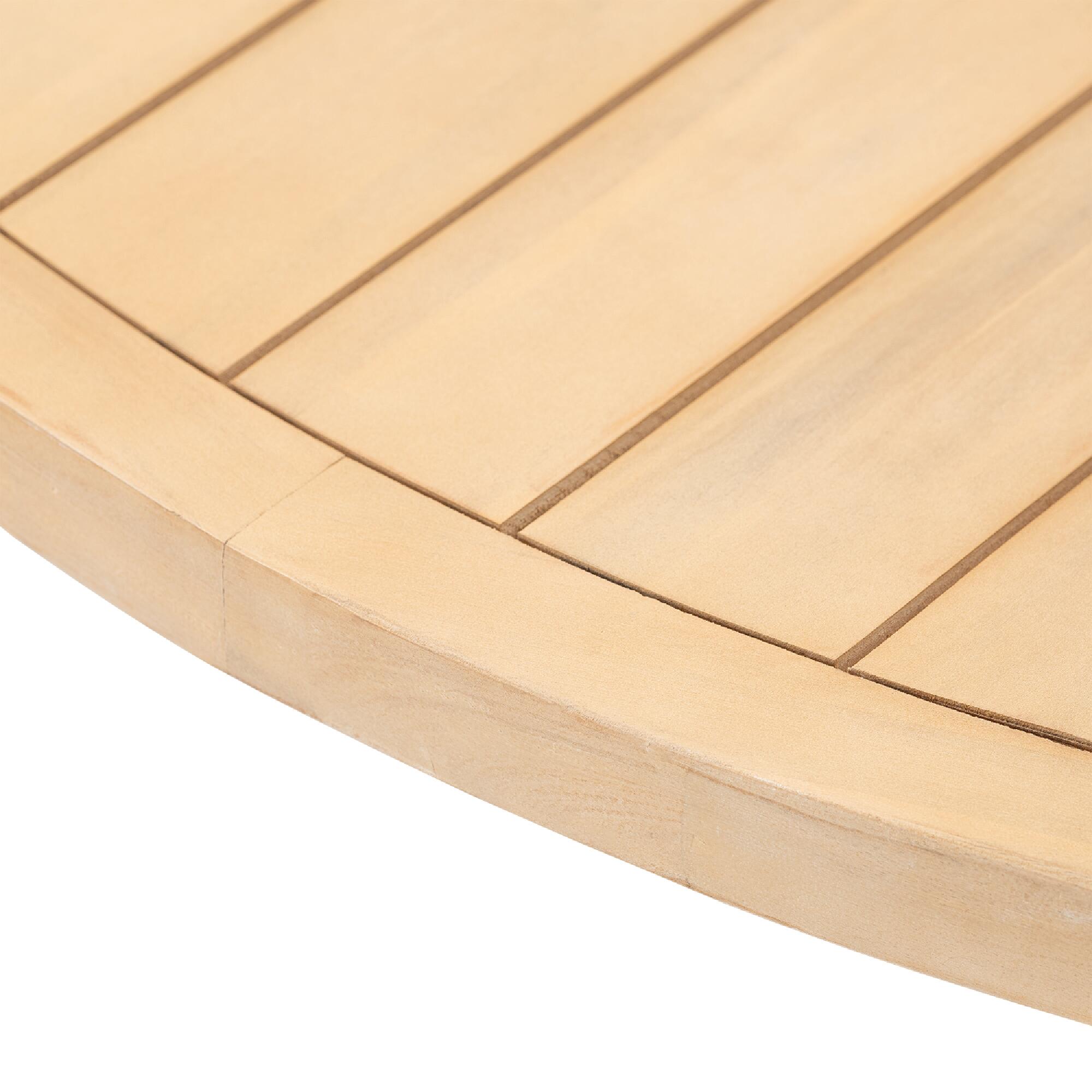 Set de comedor Siena de madera de acacia 6 plazas - 8