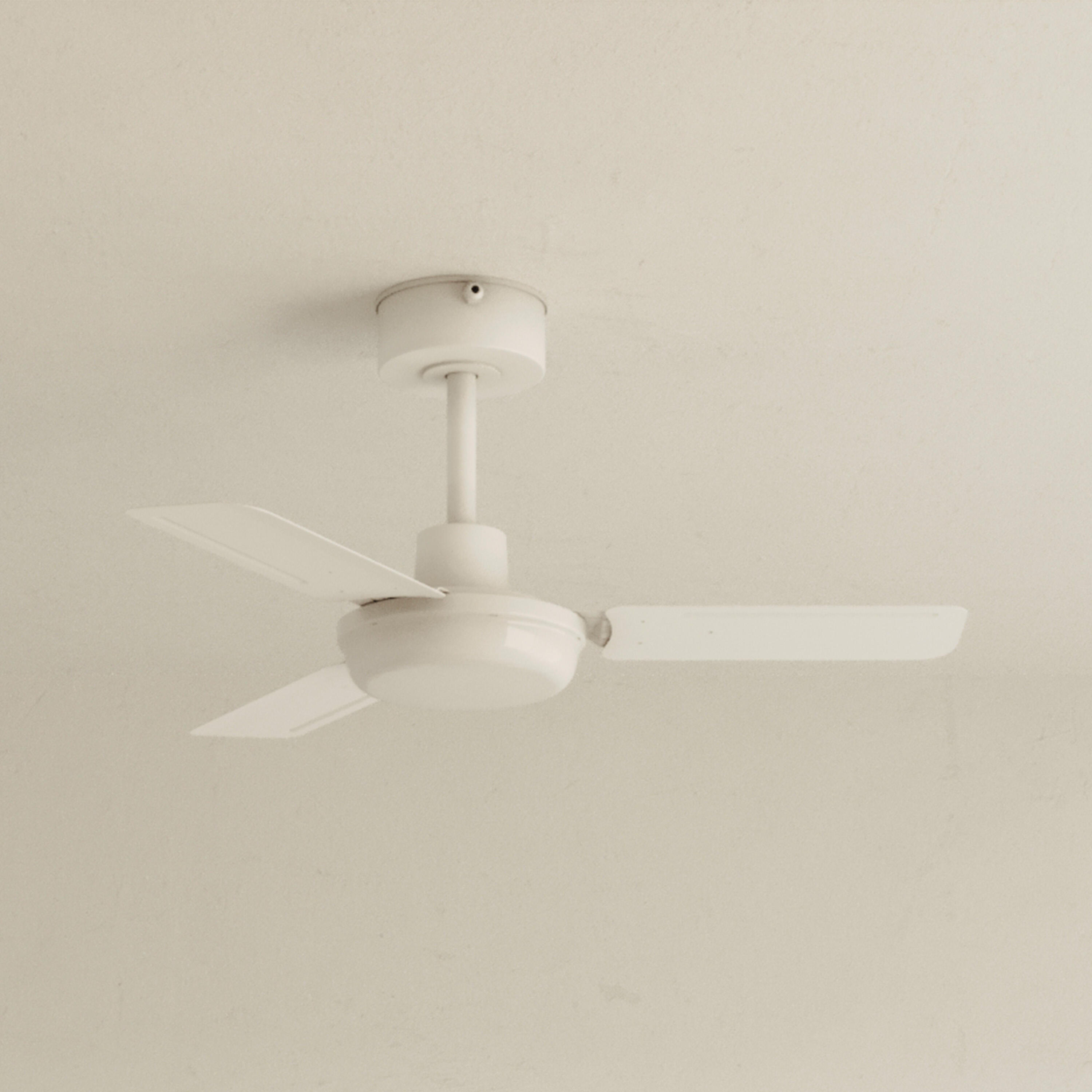 Ventilateur de plafond sans lumière silencieux, Acores S, IP44, 91 cm, blanc - 6