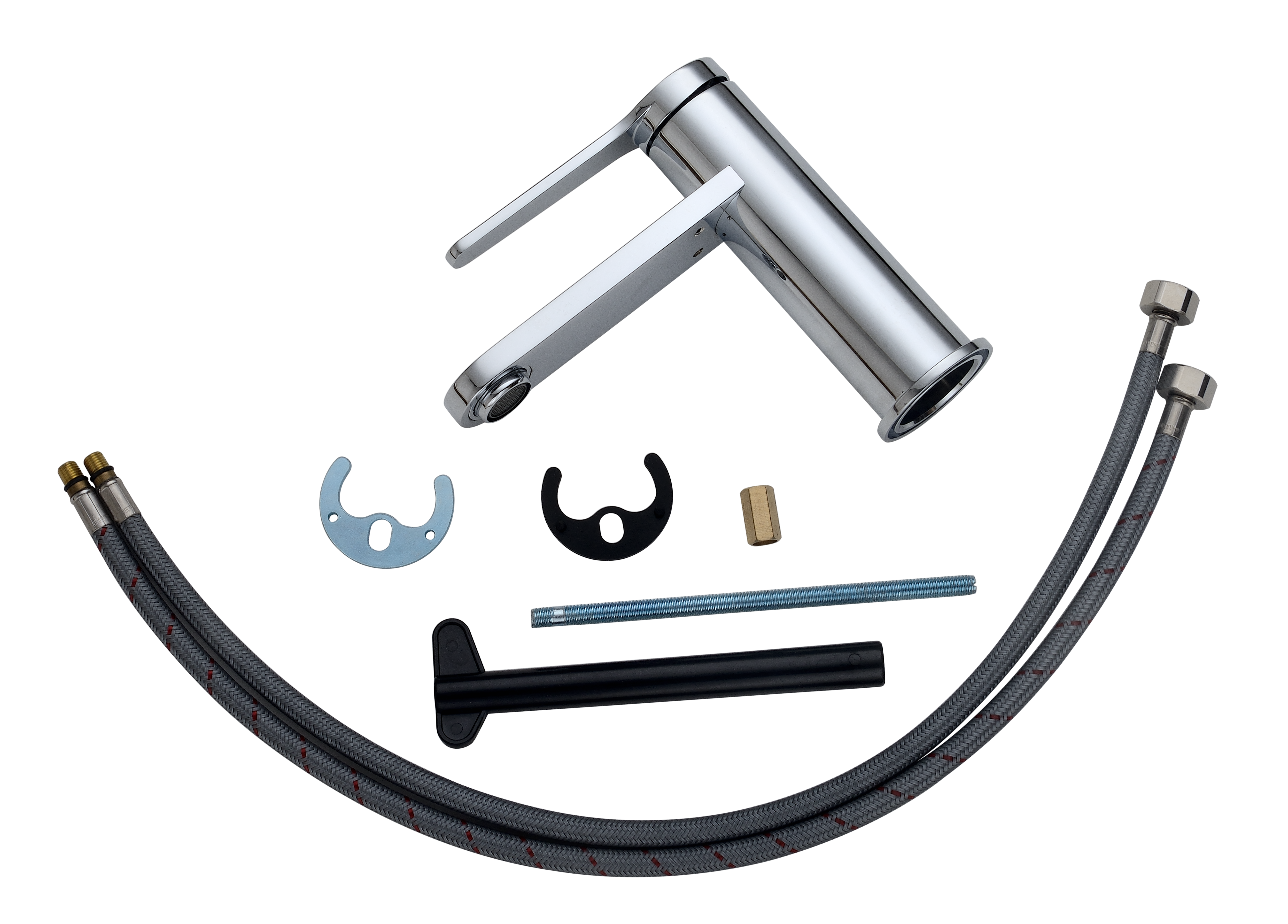 vue éclatée robinet chrome essential sensea - 3