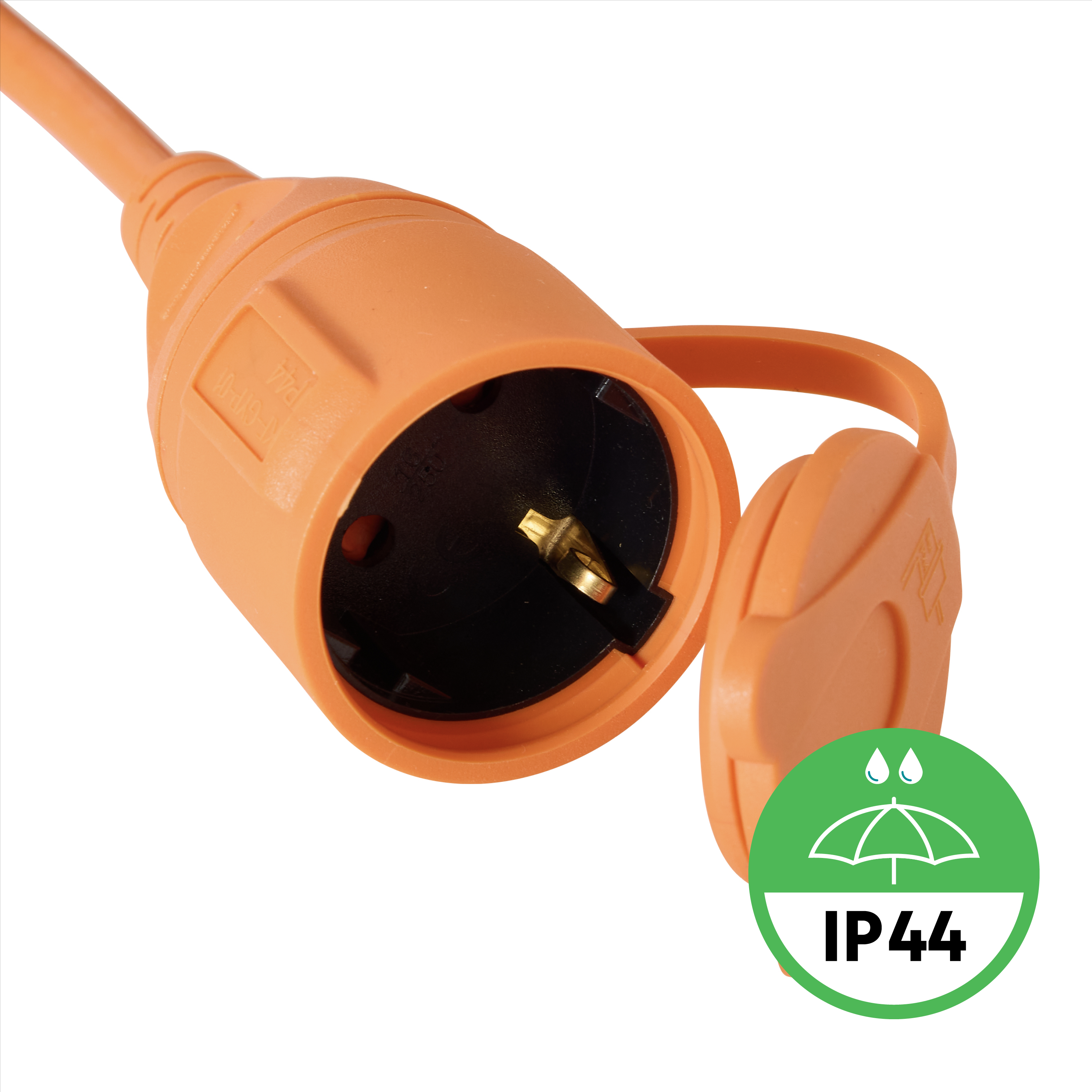 Enrolador LEXMAN exterior IP44 1 tomada 3g1,5 H05-VVF 40metros laranja - 8