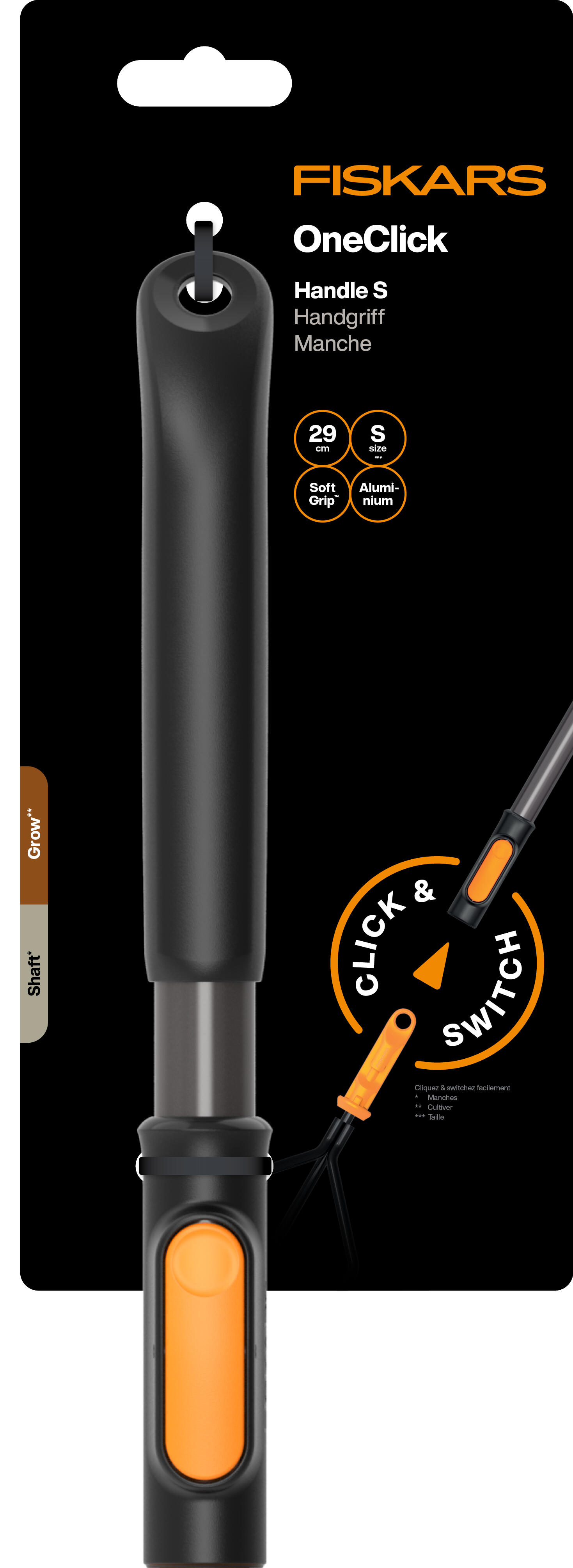 Manche aluminium OneClick FISKARS - 8