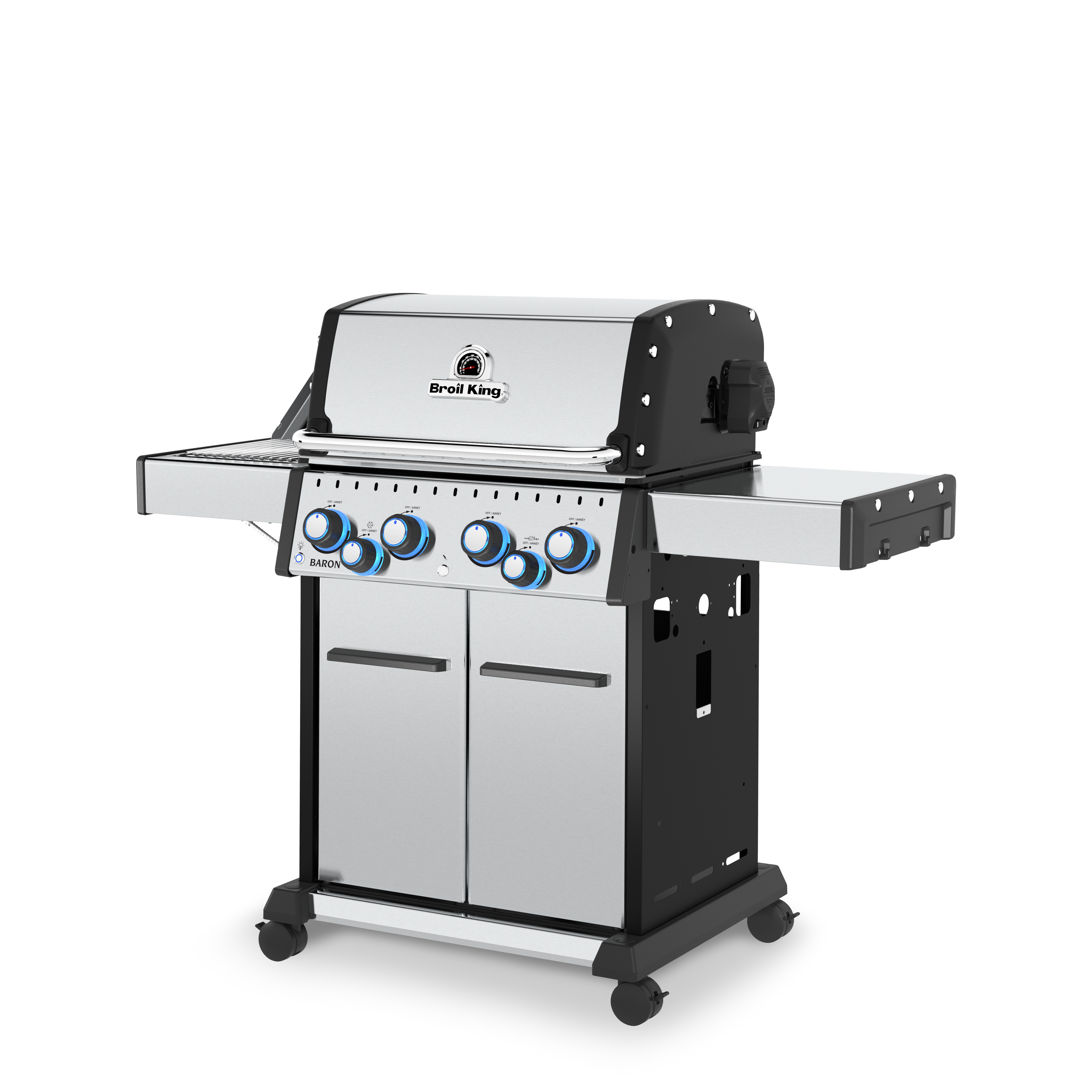 Barbacoa de gas broil king de 6 quemadores y 18.9 kw de potencia recomendado para más de 10 personas