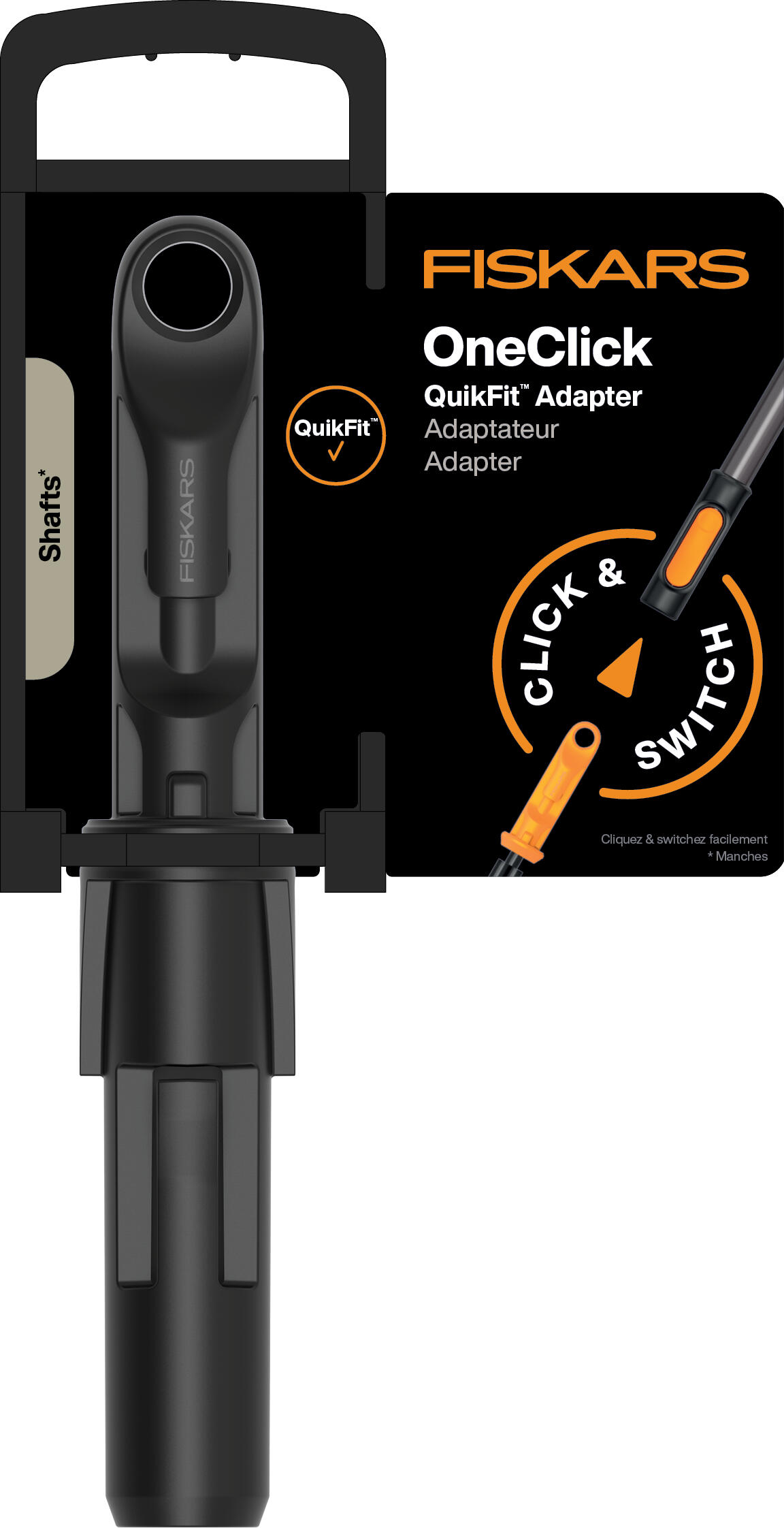 Adapteur manche aluminium OneClick FISKARS - 5