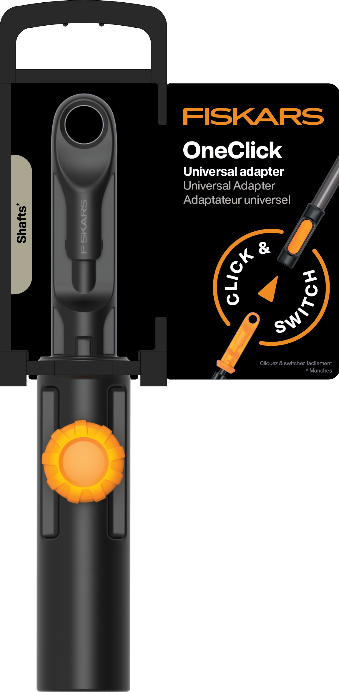 Adapteur Universel en aluminium OneClick FISKARS - 5