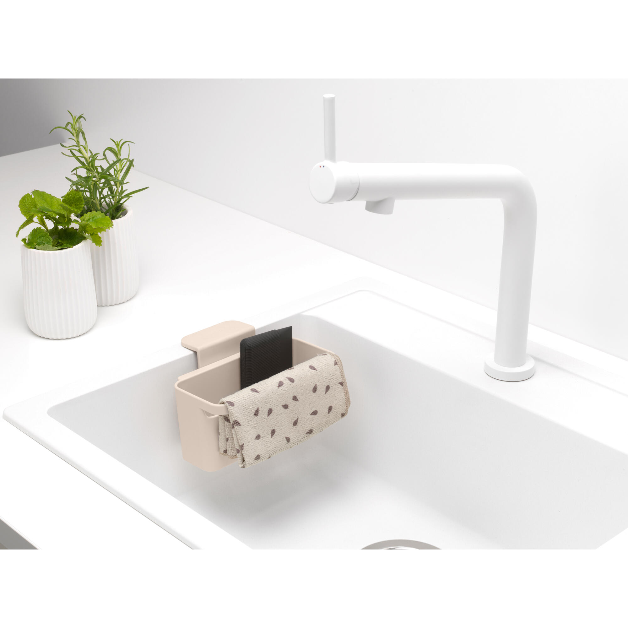 Paño limpiaplatos microfibra BRABANTIA beige 30x30 cm (2u) - 8