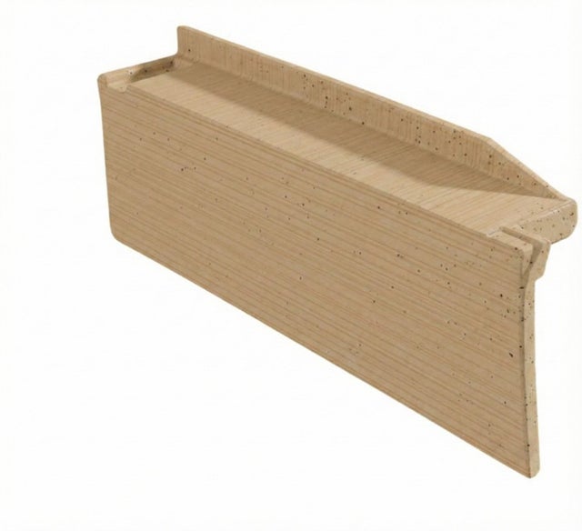 REMATE LATERAL IZQUIERDO PARA TEJA CERAMICA MIXTA PAJA