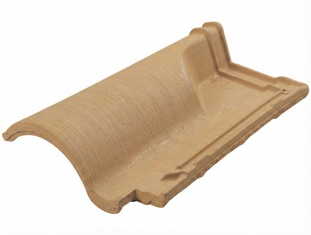 TEJA CERÁMICA DE VENTILACIÓN MIXTA PAJA 