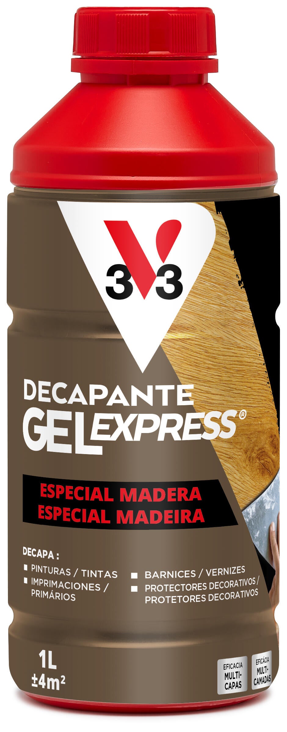 Decapante para madeira V33 1L - 5