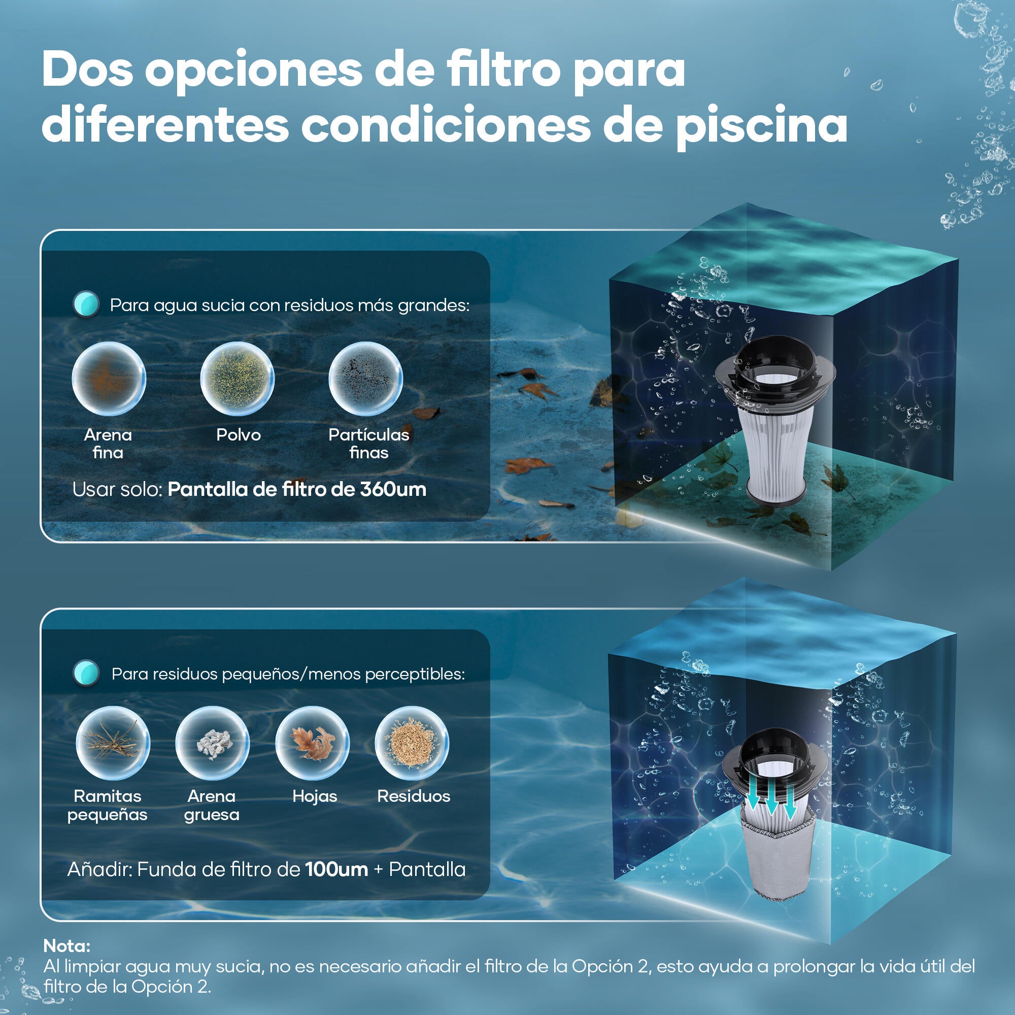 Aspiradora de piscina Pilot X1 - 9