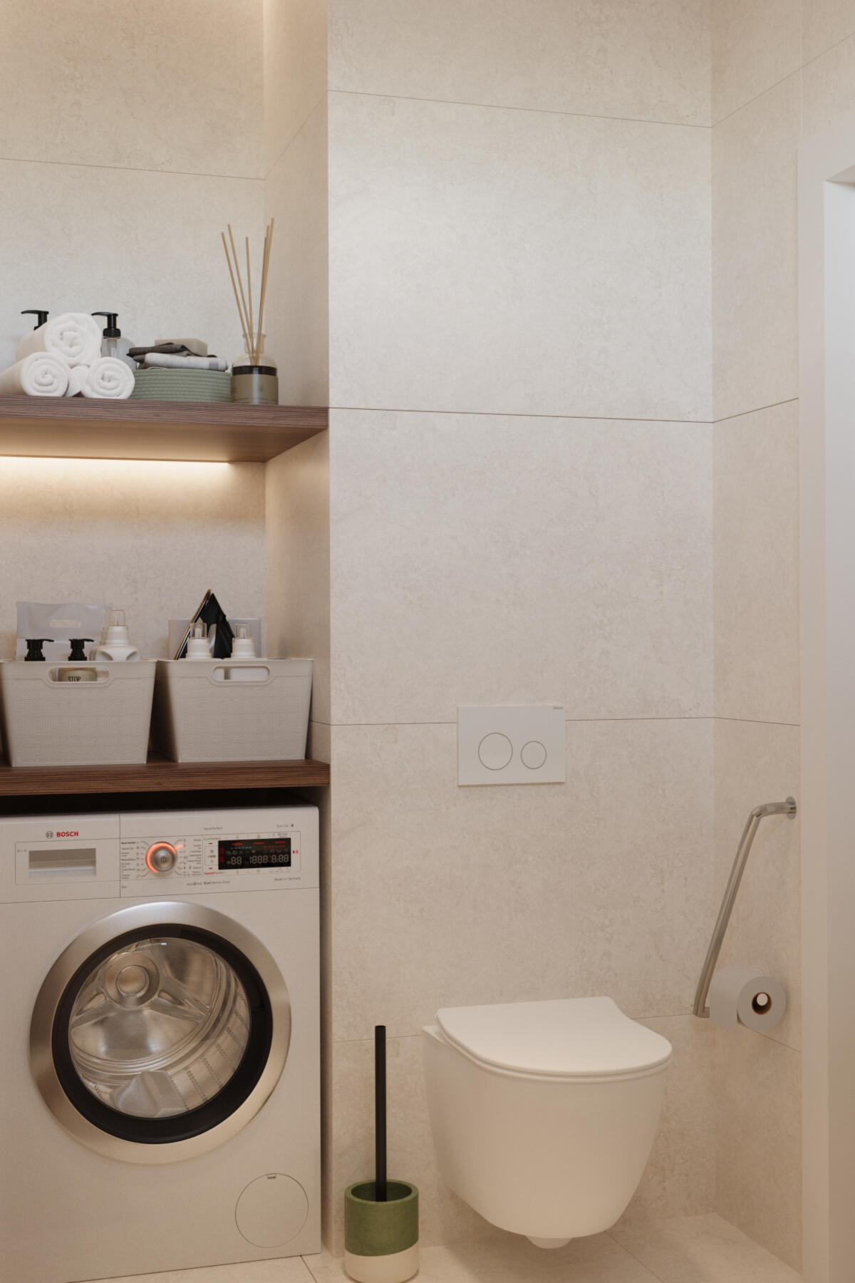 Gres szkliwiony Marmo Travertino Bianco 60x120 Prime Ceramics - 5