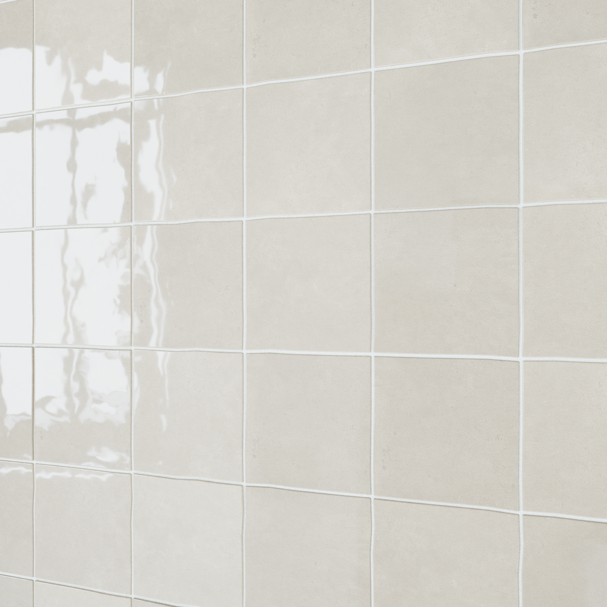 Carrelage mur intérieur effet zellige beige Bricklane l.10 x L.10 cm ARTENS - 3