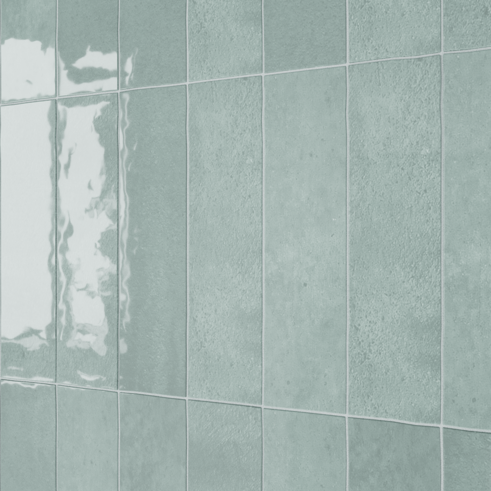 Carrelage mur intérieur Bricklane Aqua effet zellige l.7.4 x L.30.1 cm ARTENS - 3